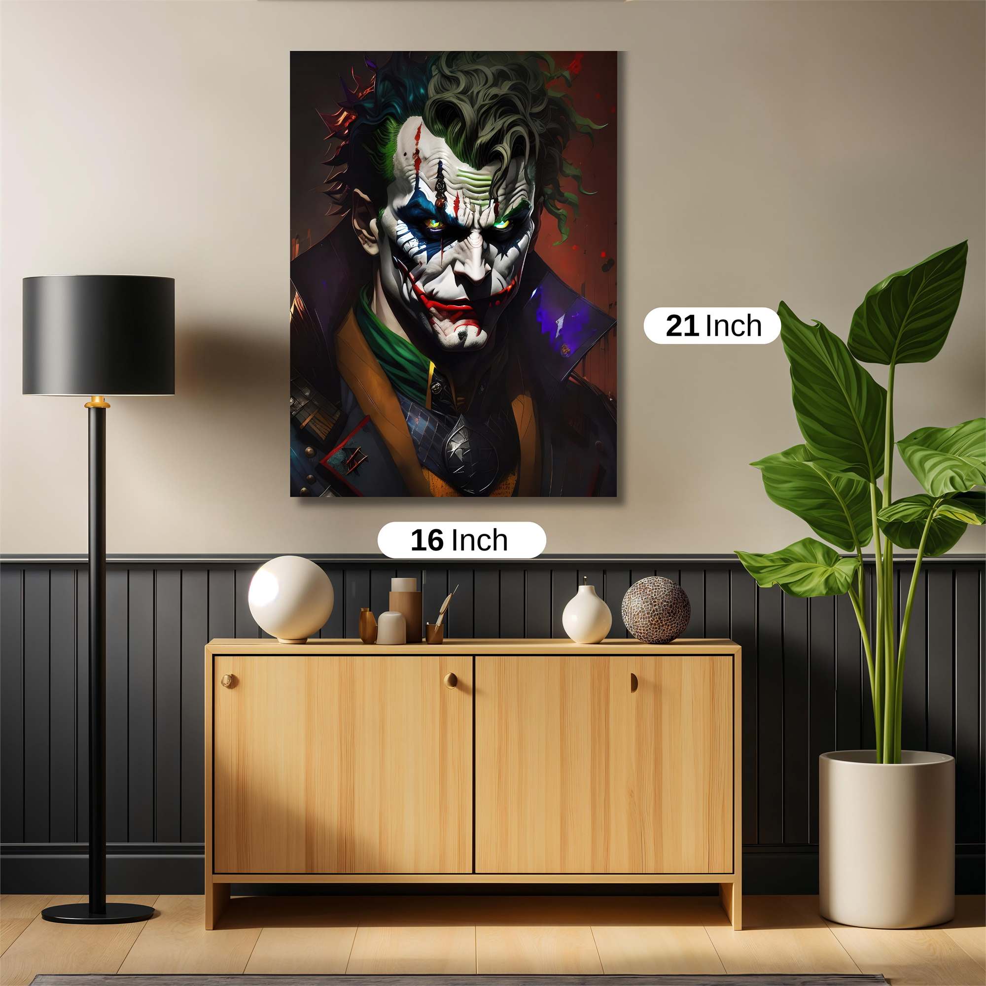 Joker Insane Safe Wall Magnetic / M