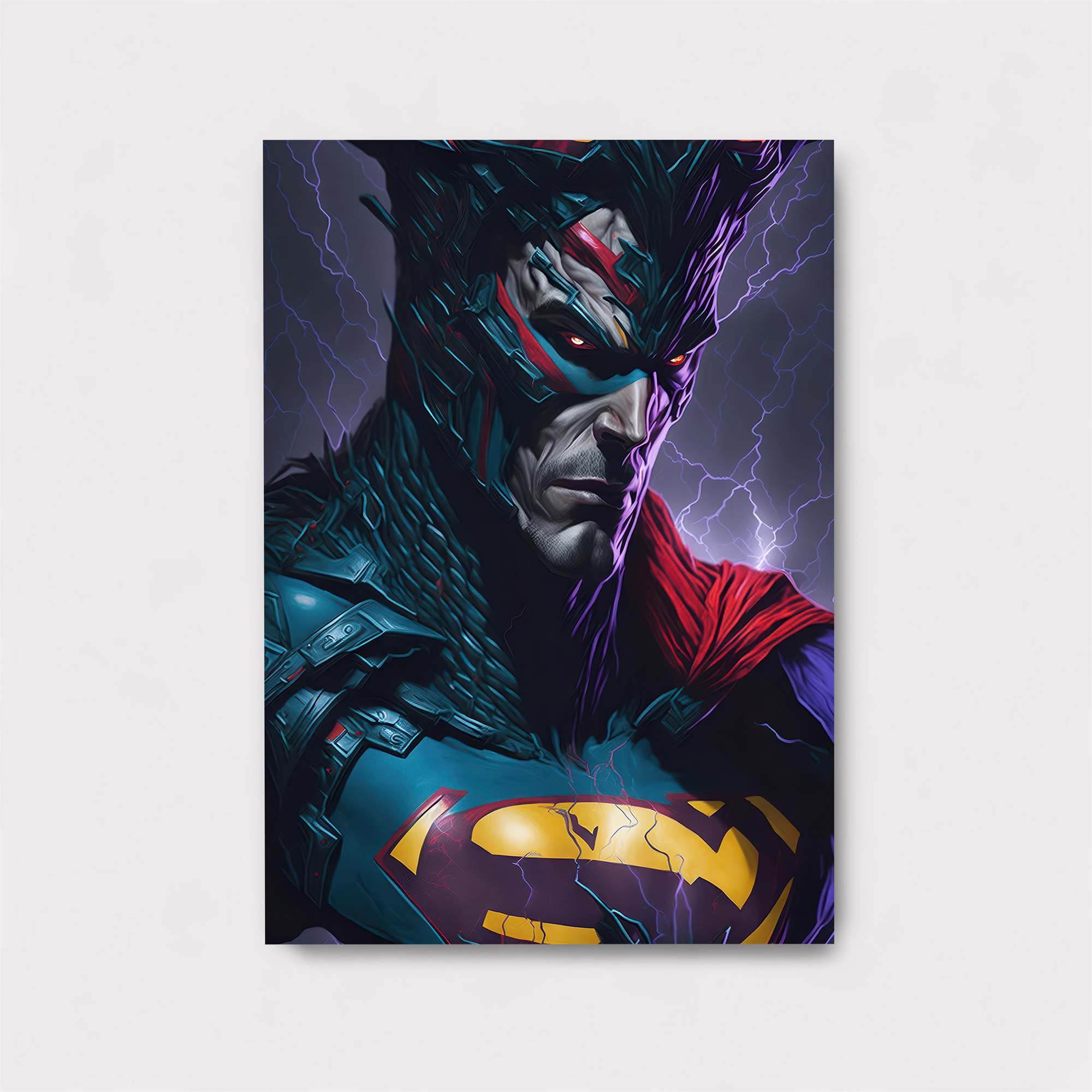 Darkened Superman Safe Wall Magnetic / M