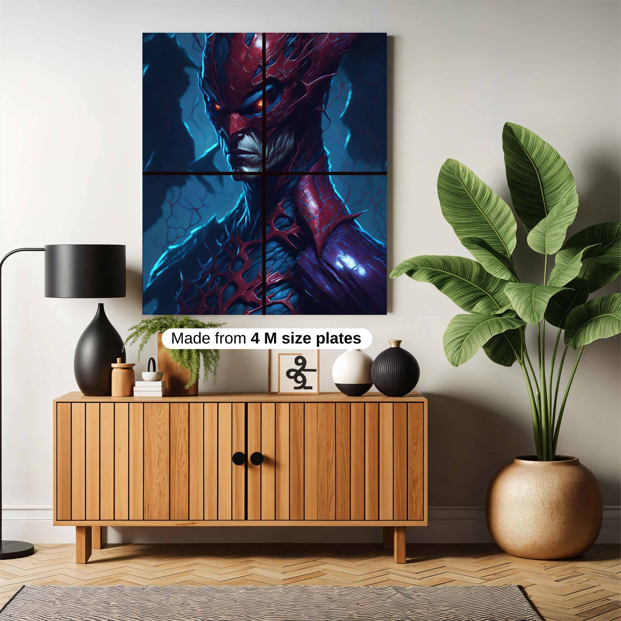 Crimson Fury Safe Wall Magnetic / M