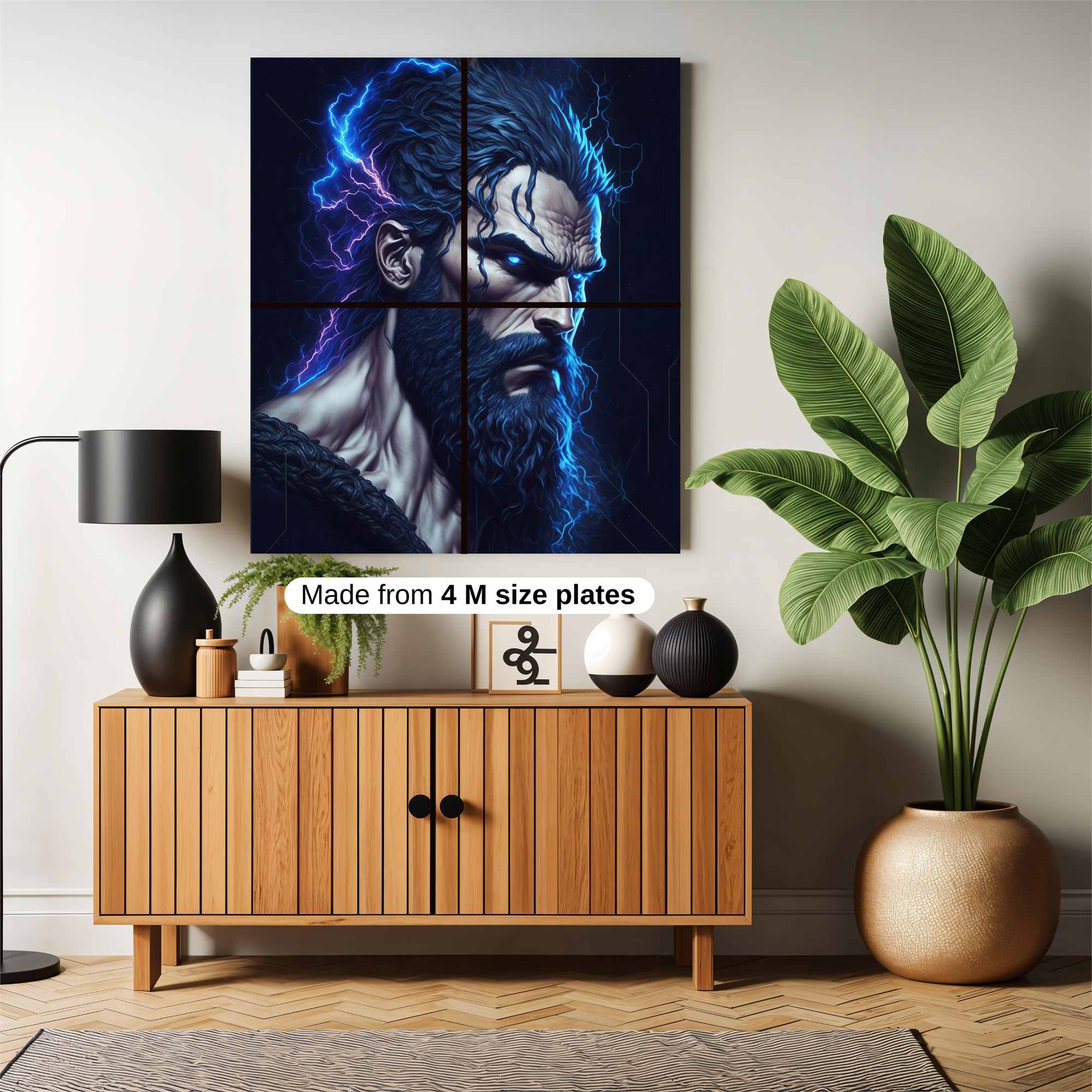 Zeus Unleashed Safe Wall Magnetic / M