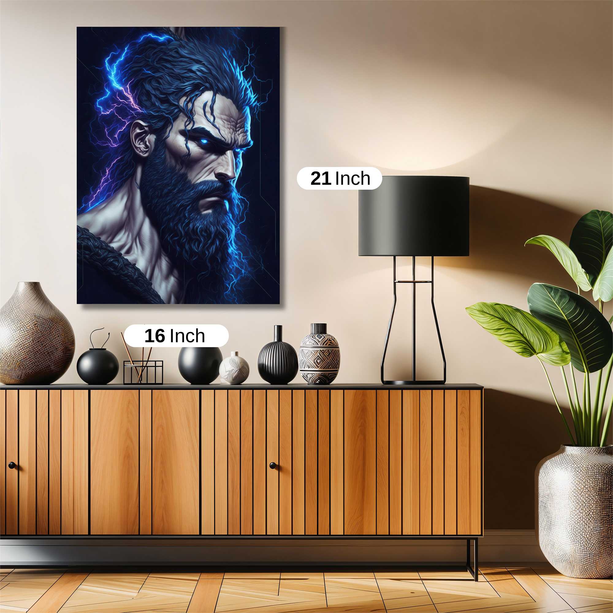 Zeus Unleashed Safe Wall Magnetic / M