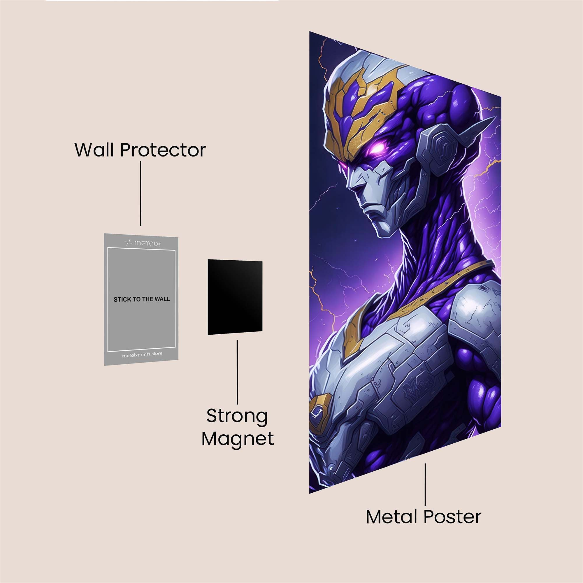 Frieza Majestic Safe Wall Magnetic / M