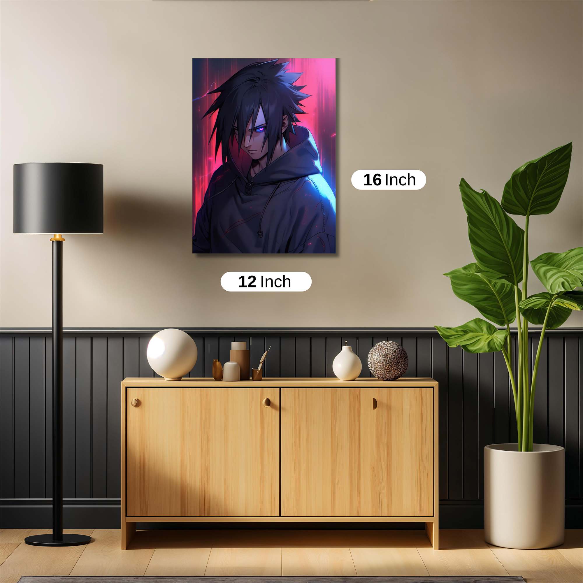 Sasuke Sullen Safe Wall Magnetic / M