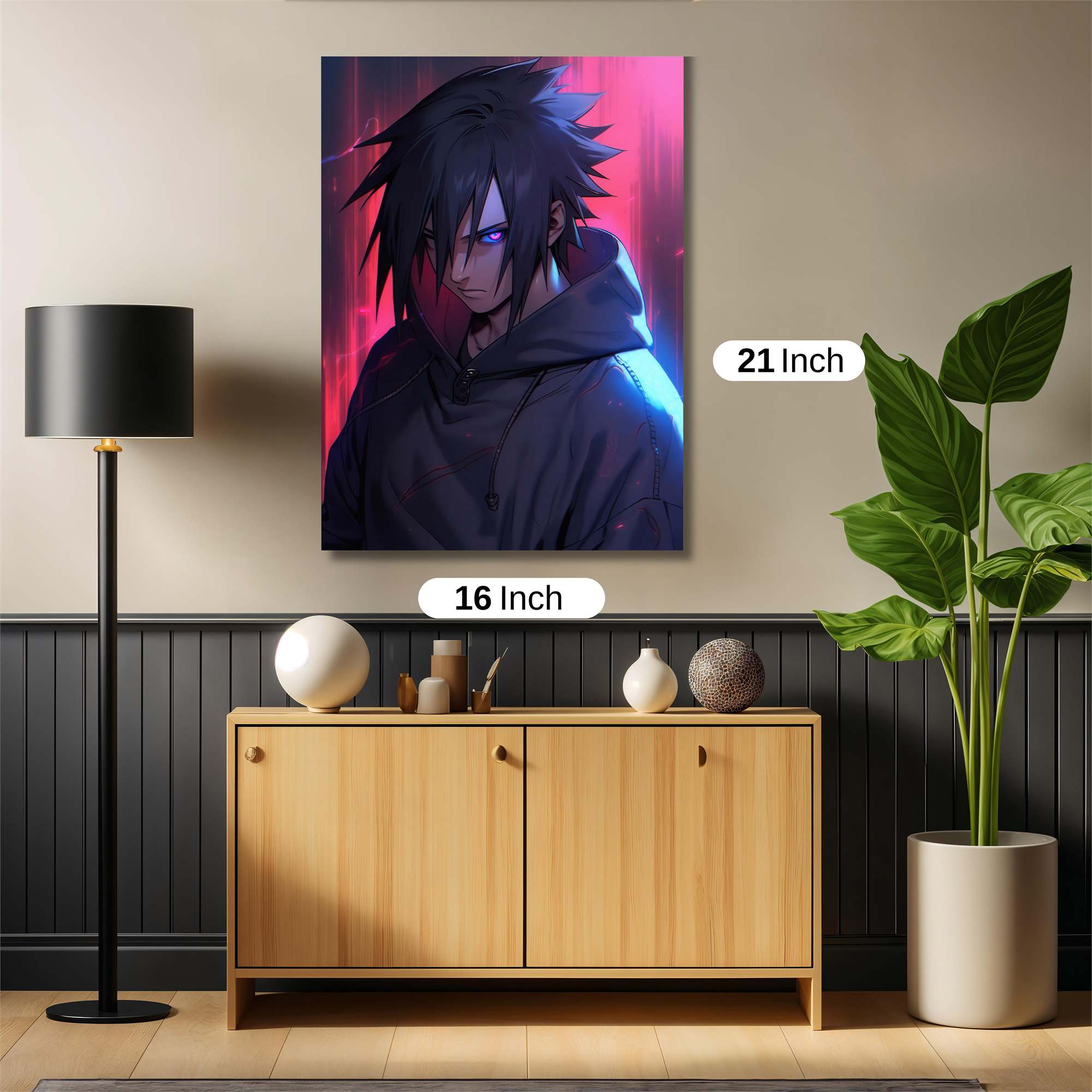 Sasuke Sullen Safe Wall Magnetic / M