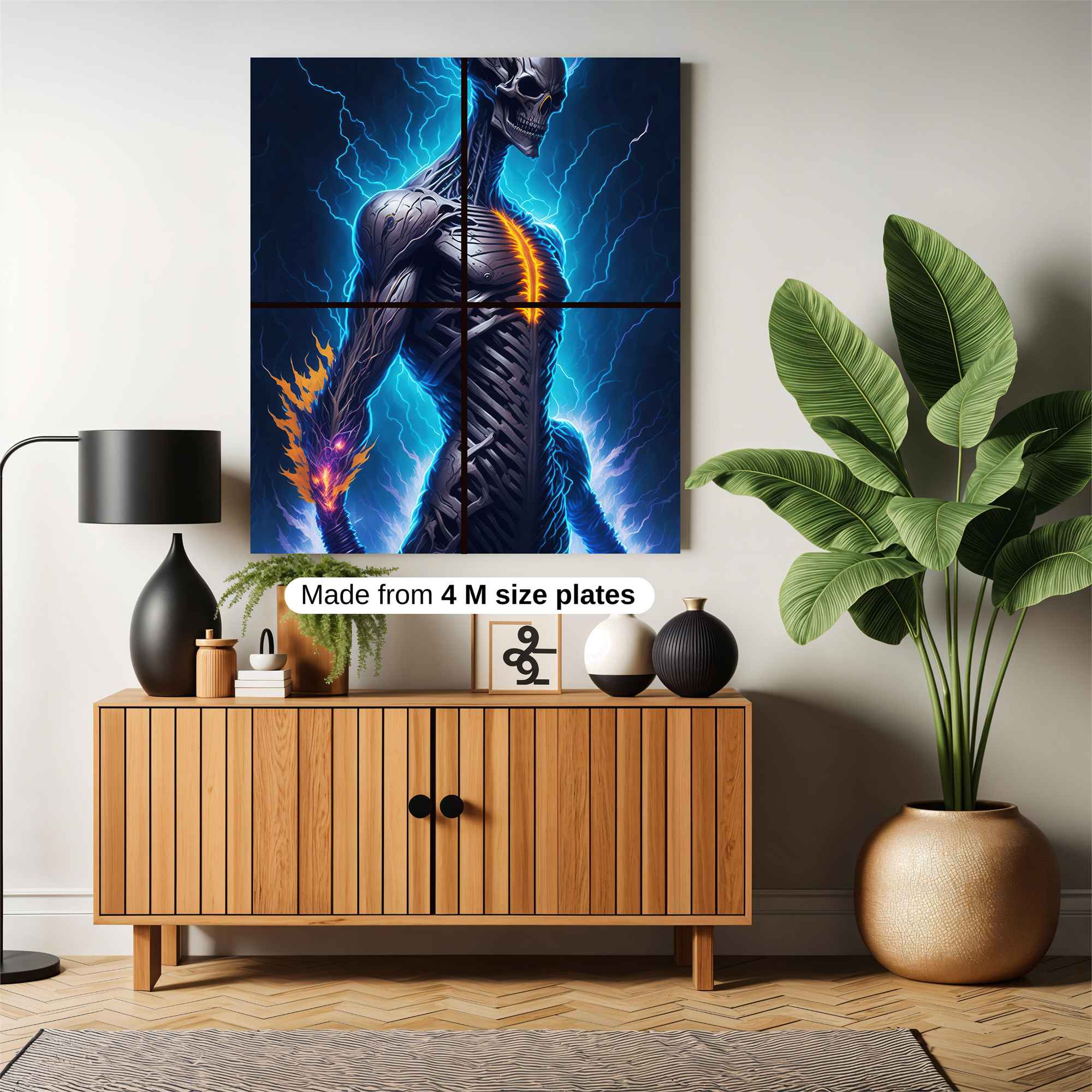 Alien Blaze Safe Wall Magnetic / M