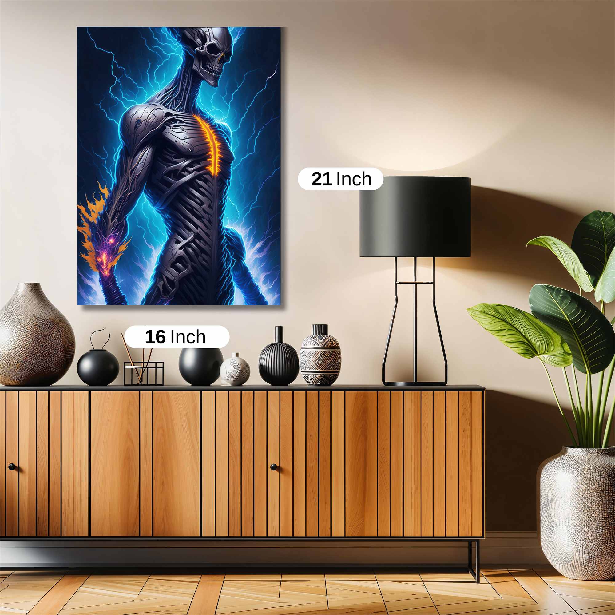 Alien Blaze Safe Wall Magnetic / M