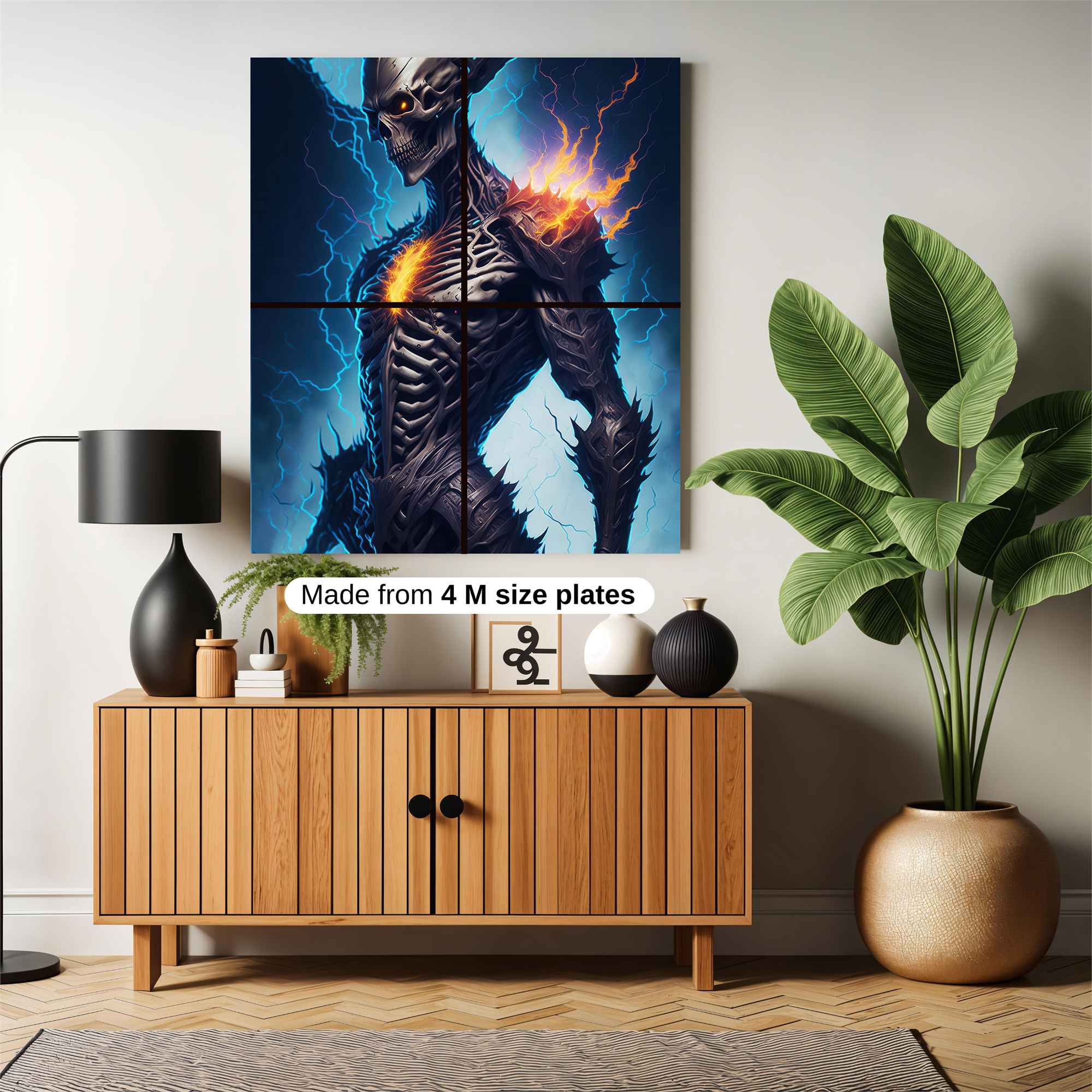 Demon Ignited Safe Wall Magnetic / M