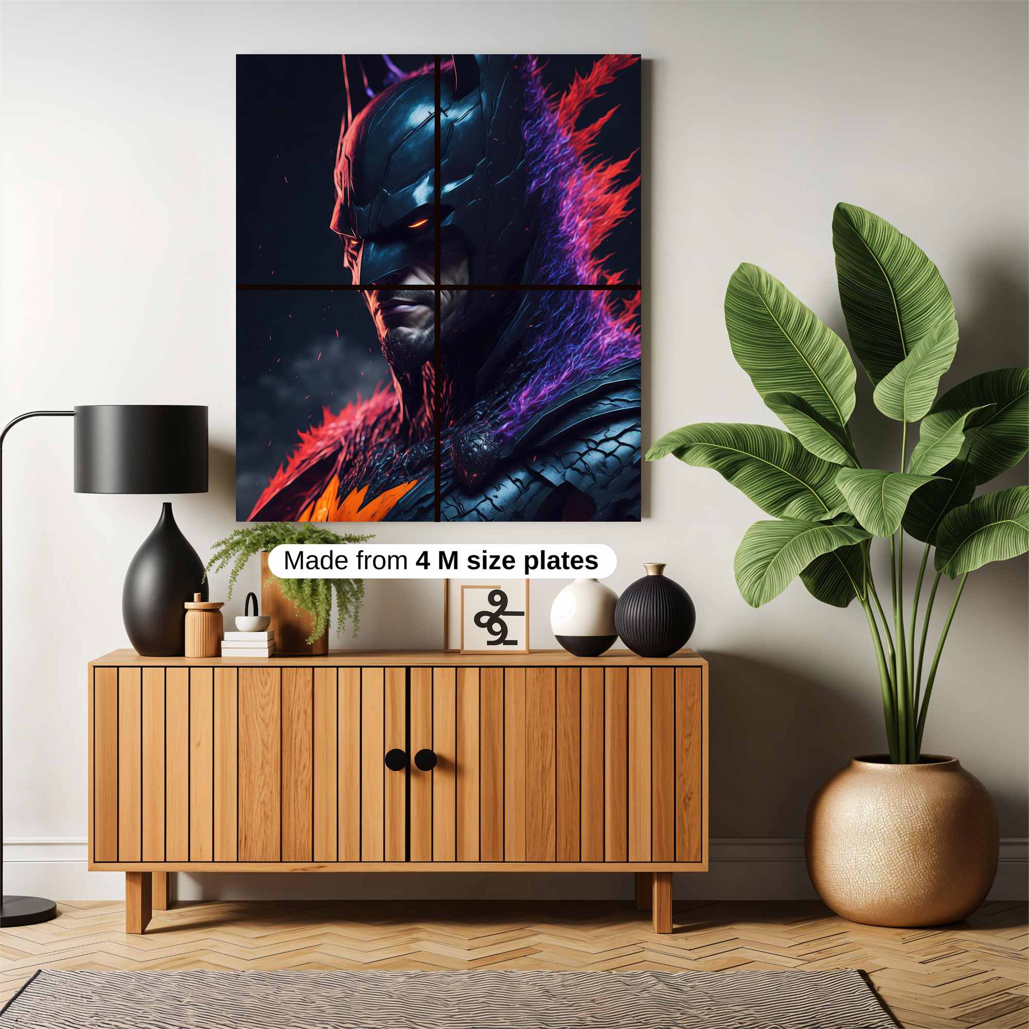 Batman Inferno Safe Wall Magnetic / M