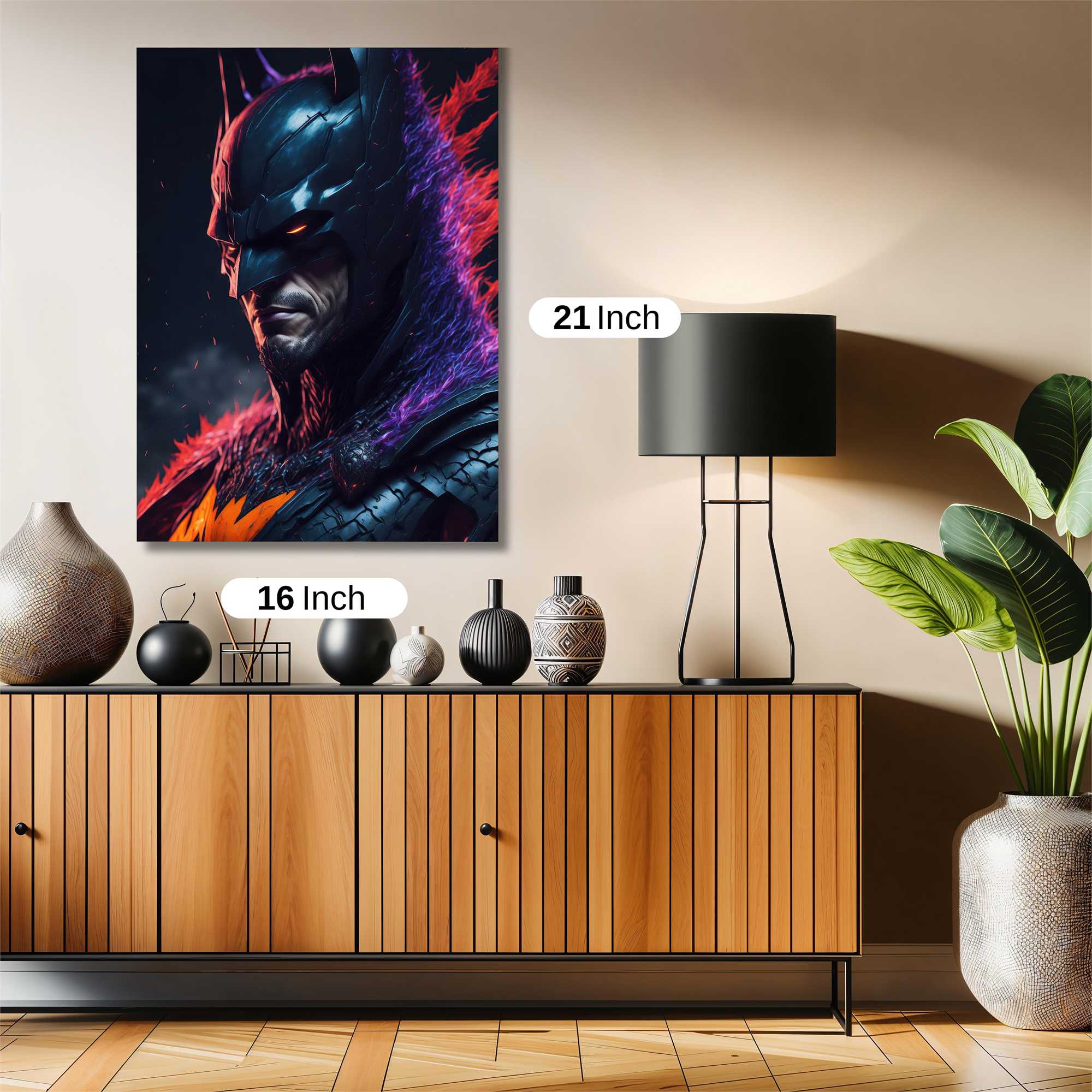 Batman Inferno Safe Wall Magnetic / M
