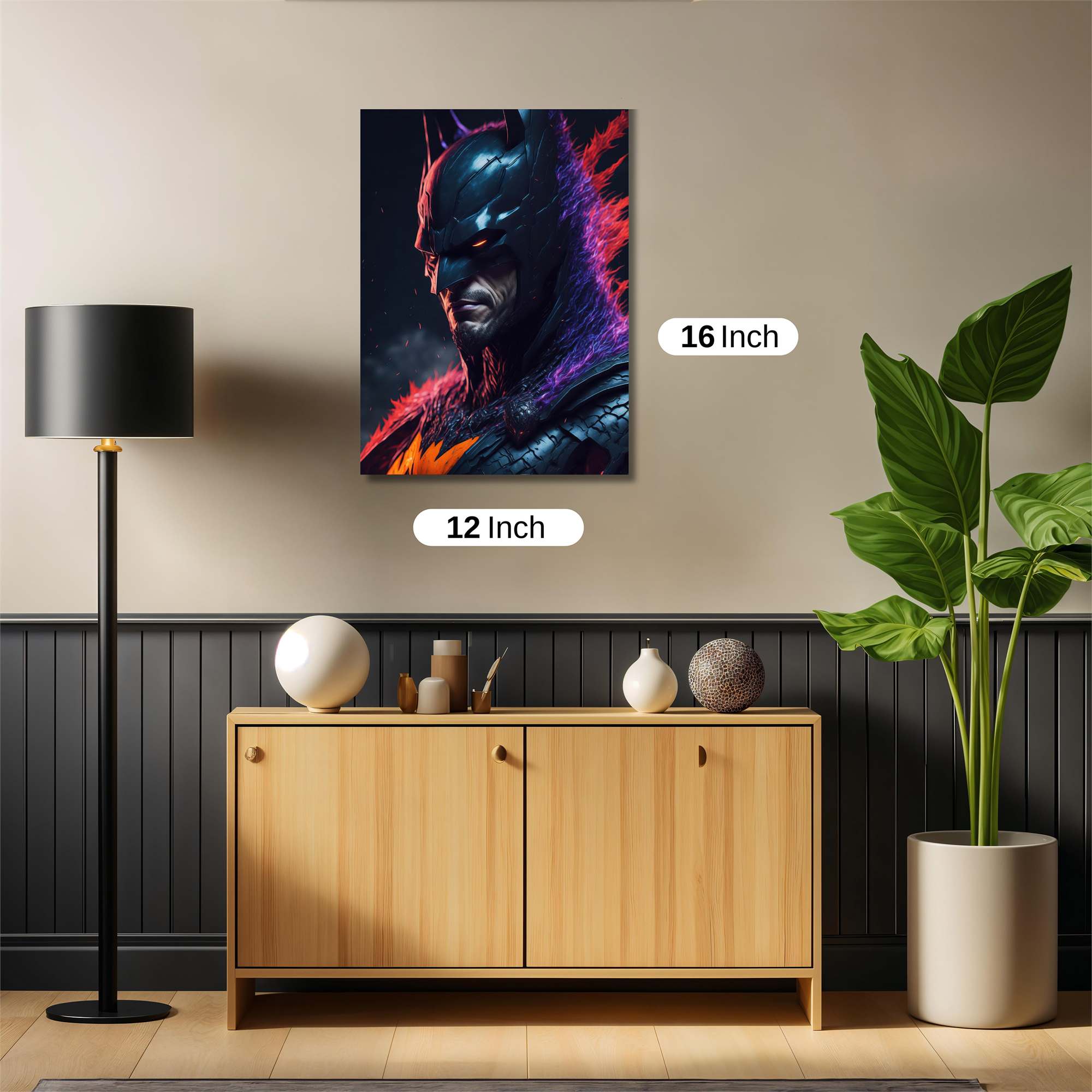 Batman Inferno Safe Wall Magnetic / M