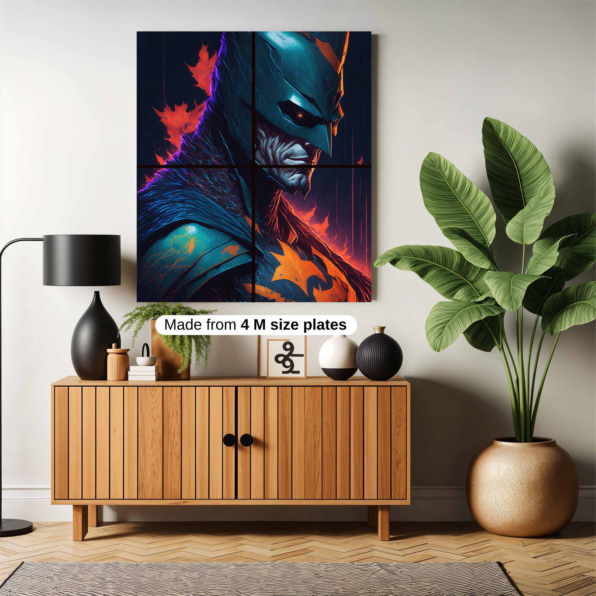 Batman Blaze Safe Wall Magnetic / M