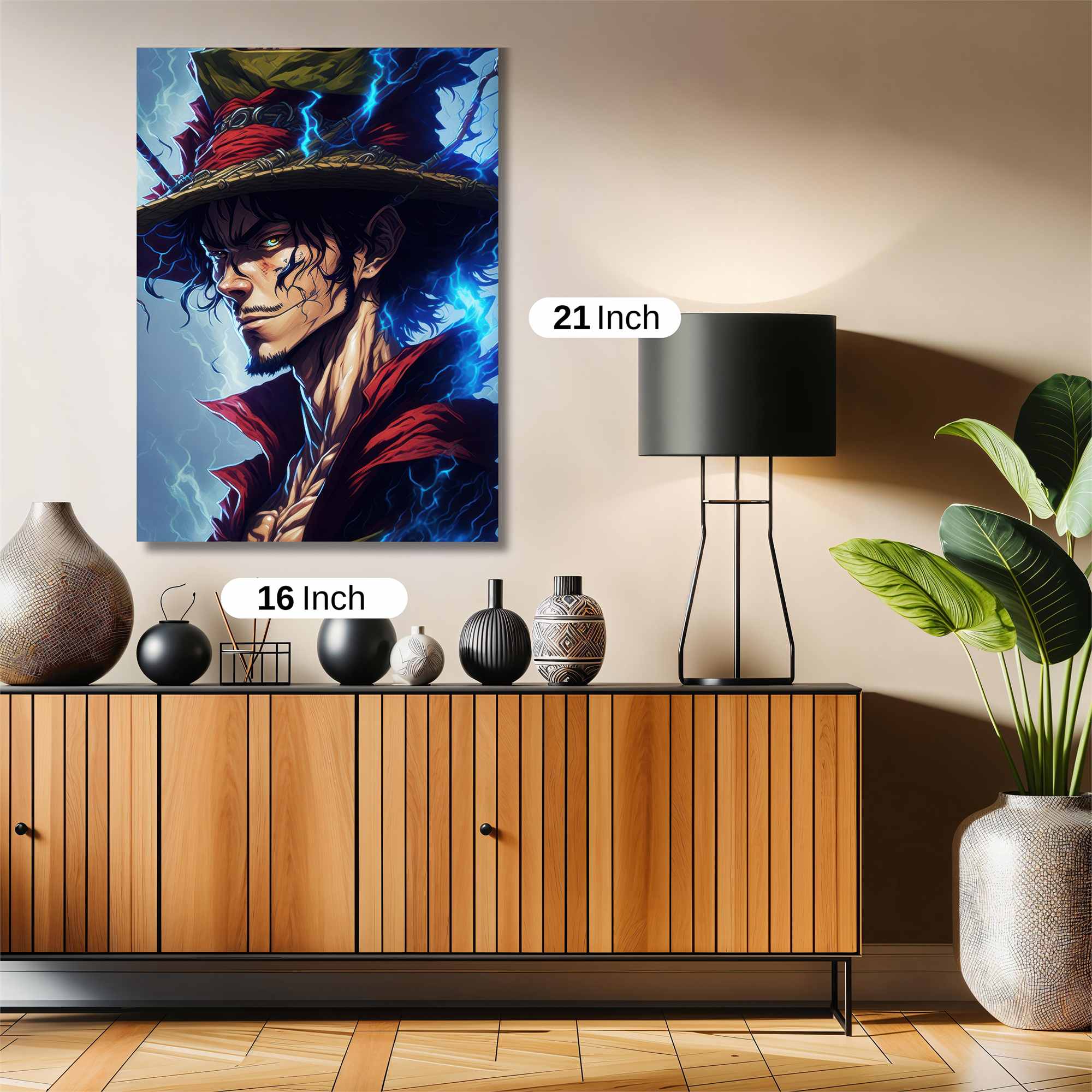 Luffy Thunderous Safe Wall Magnetic / M