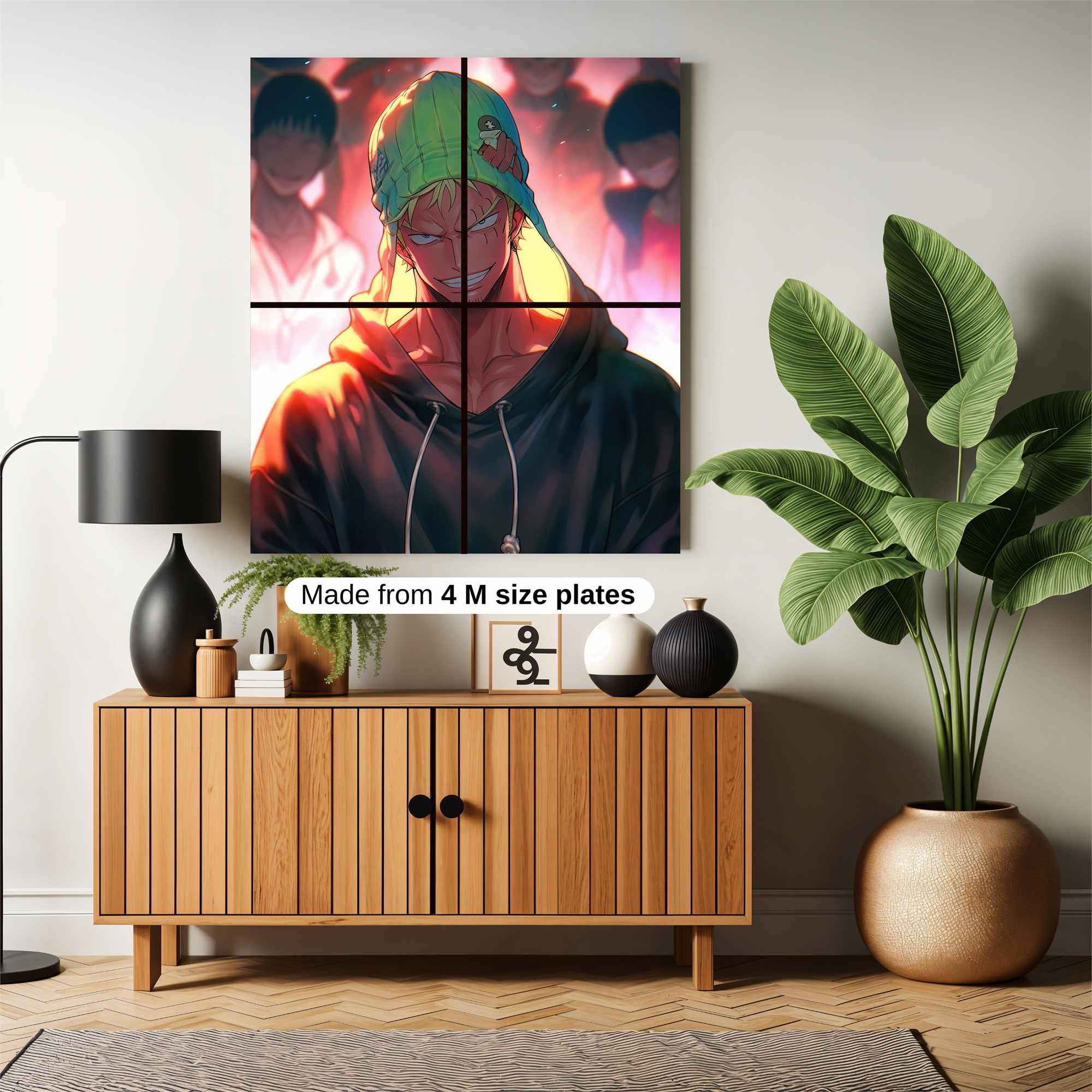 Luffy Radiant Safe Wall Magnetic / M