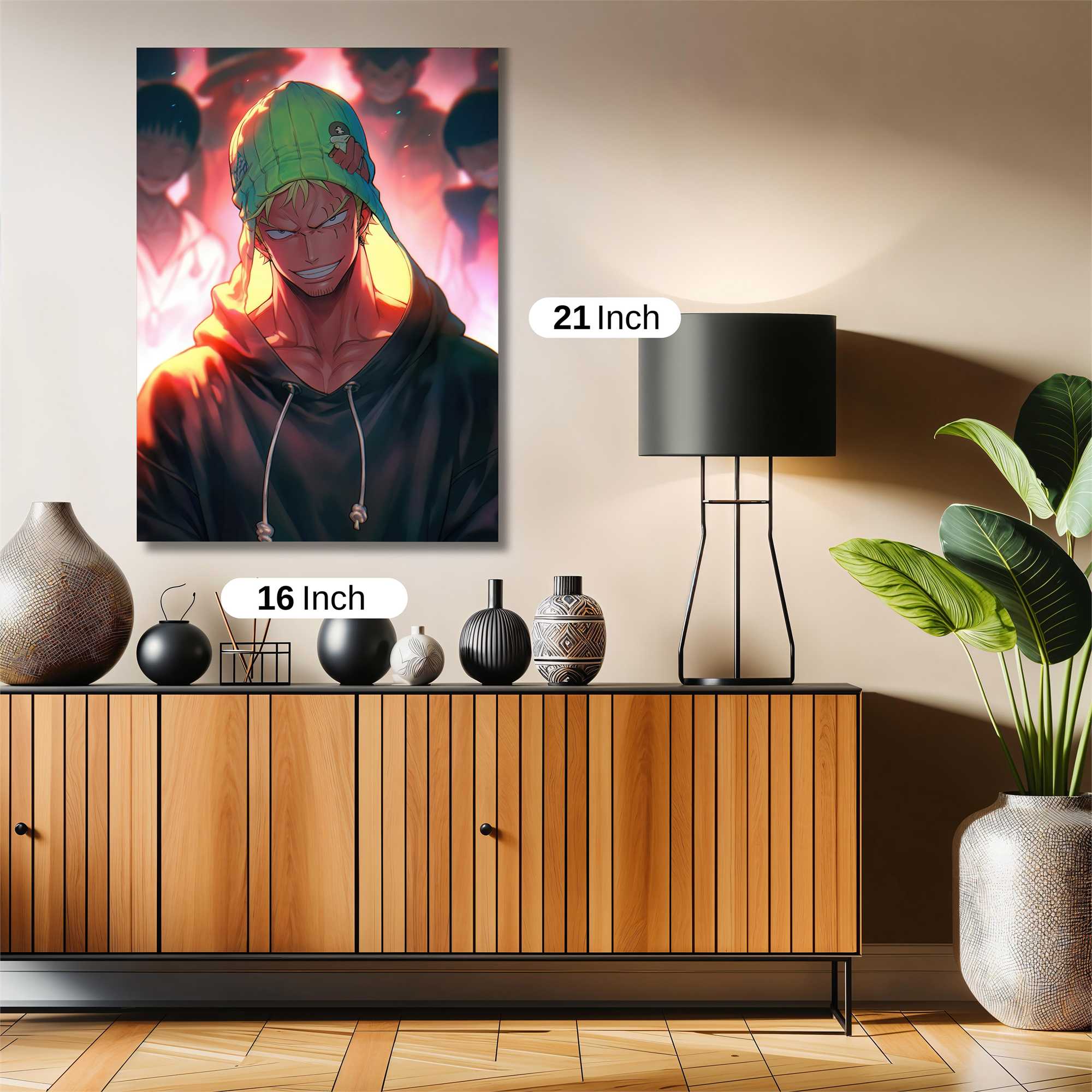 Luffy Radiant Safe Wall Magnetic / M