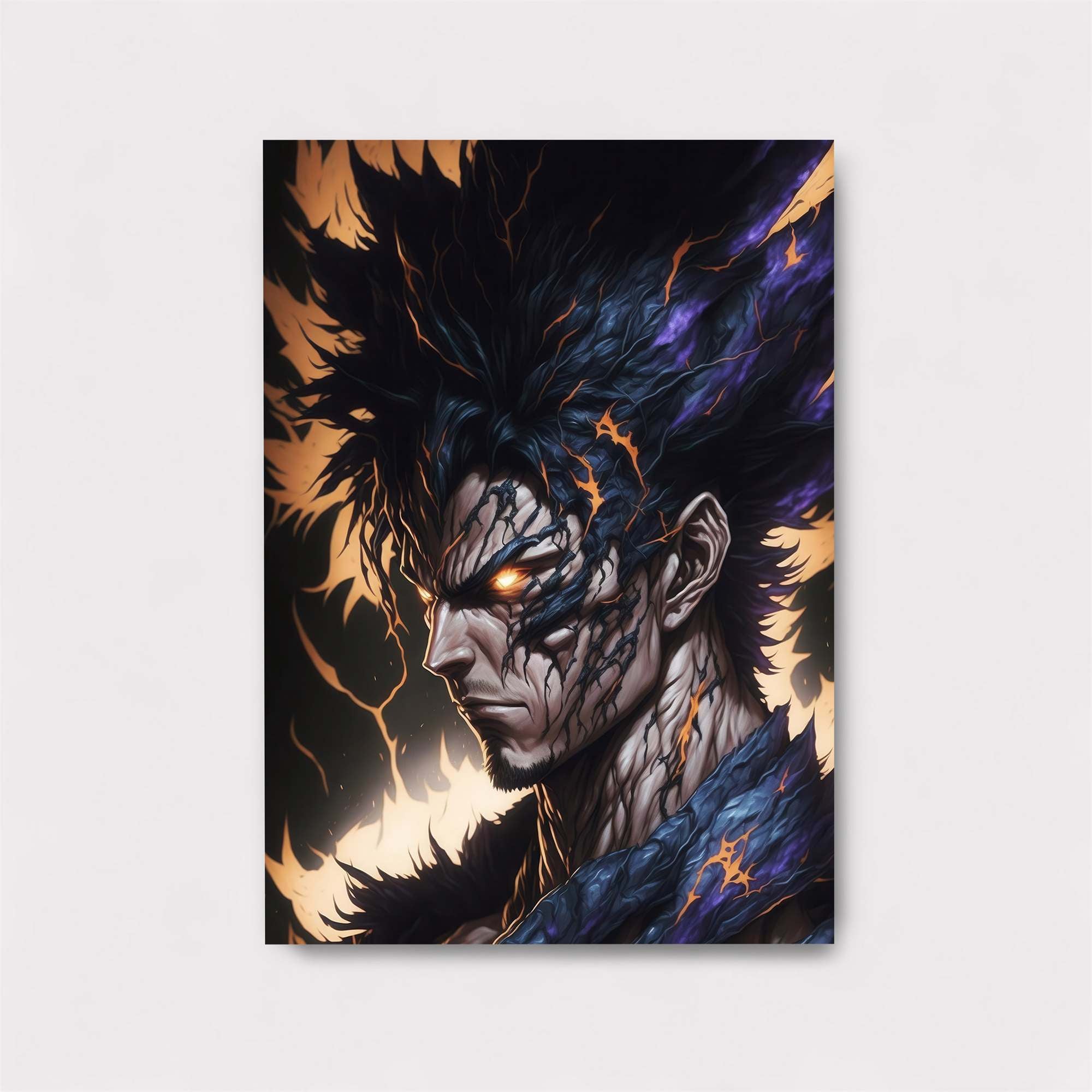 Goku Enraged Safe Wall Magnetic / M