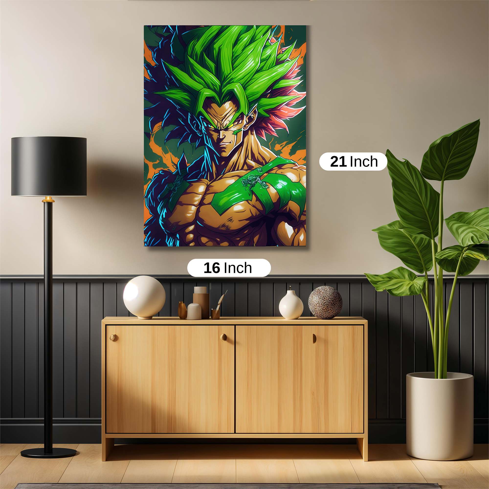 Broly Berserk Safe Wall Magnetic / M