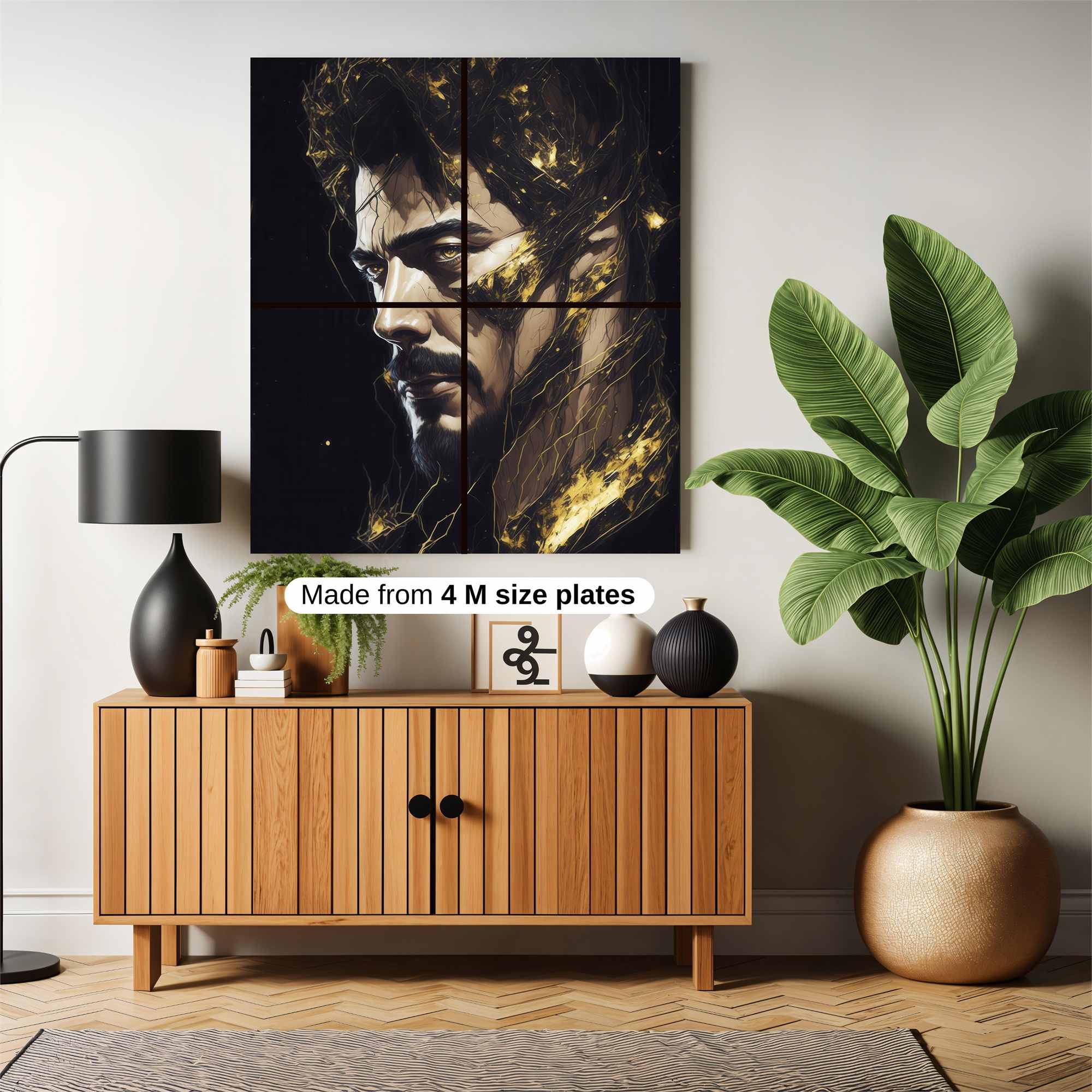 Golden Fury Safe Wall Magnetic / M