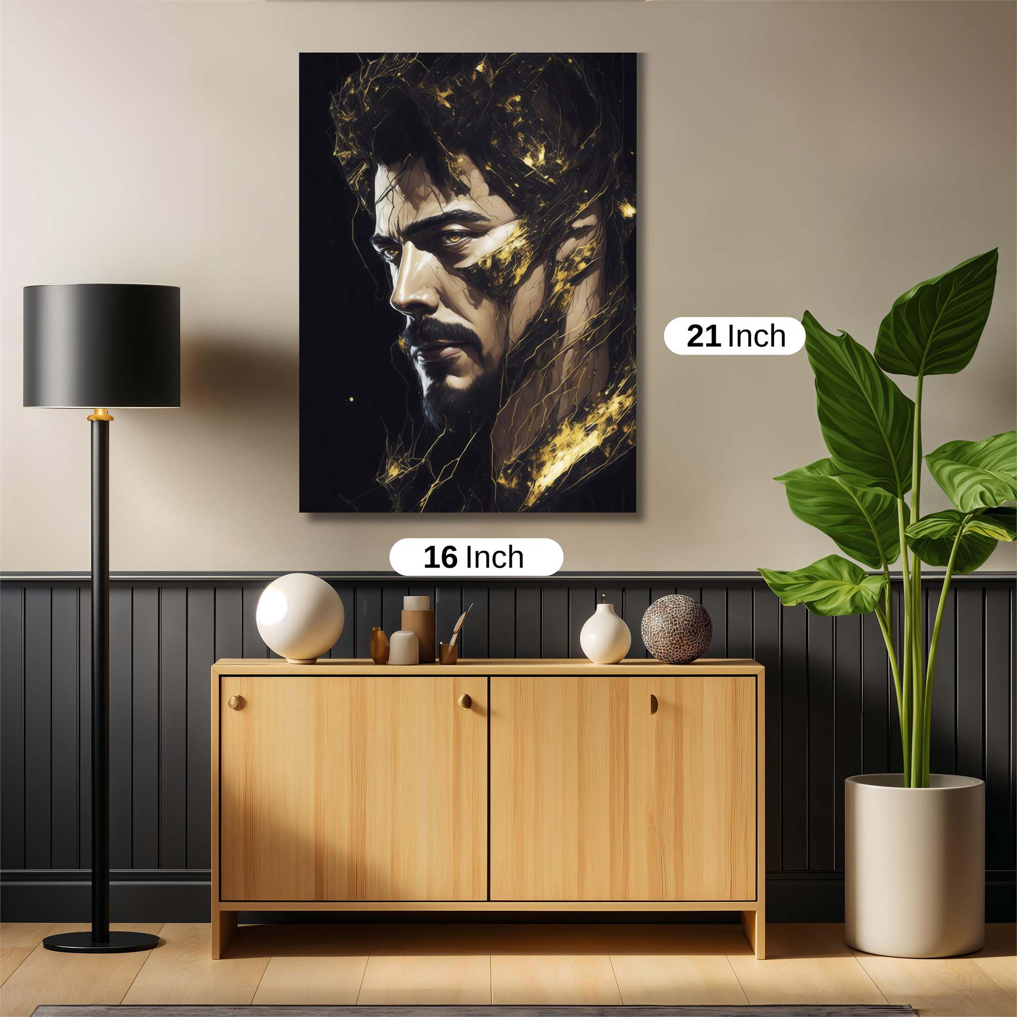 Golden Fury Safe Wall Magnetic / M