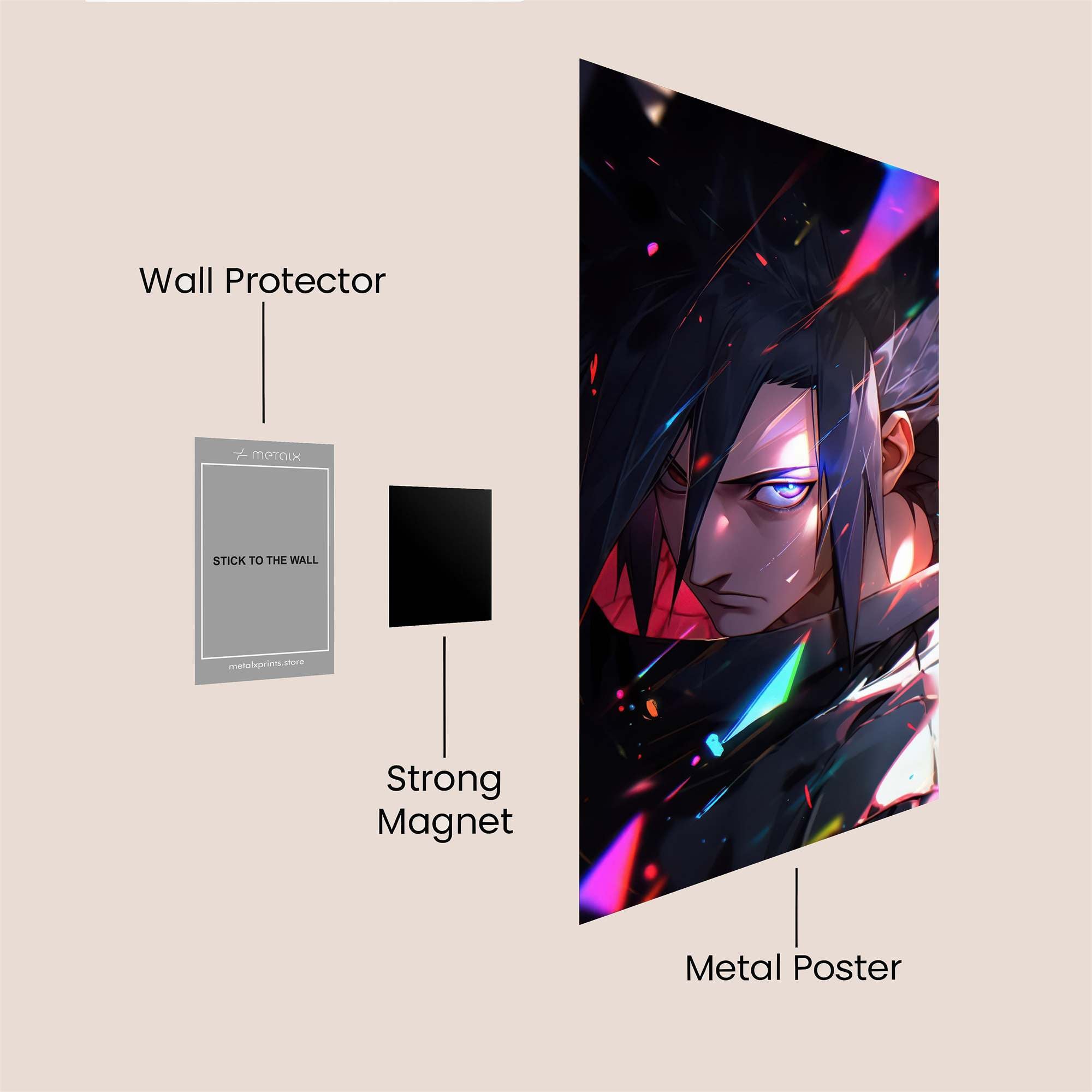 Madara Menacing Safe Wall Magnetic / M