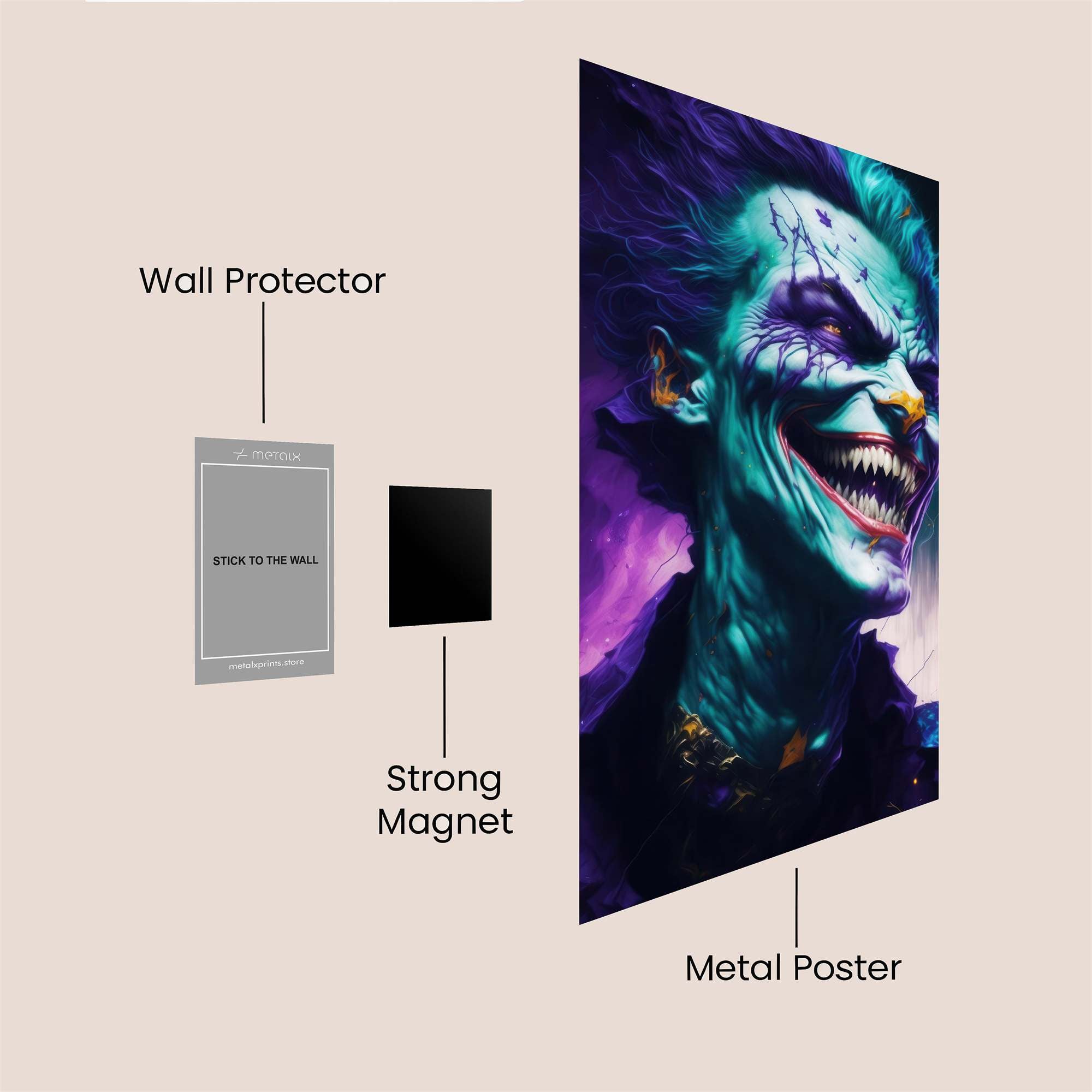 Joker Frenzy Safe Wall Magnetic / M