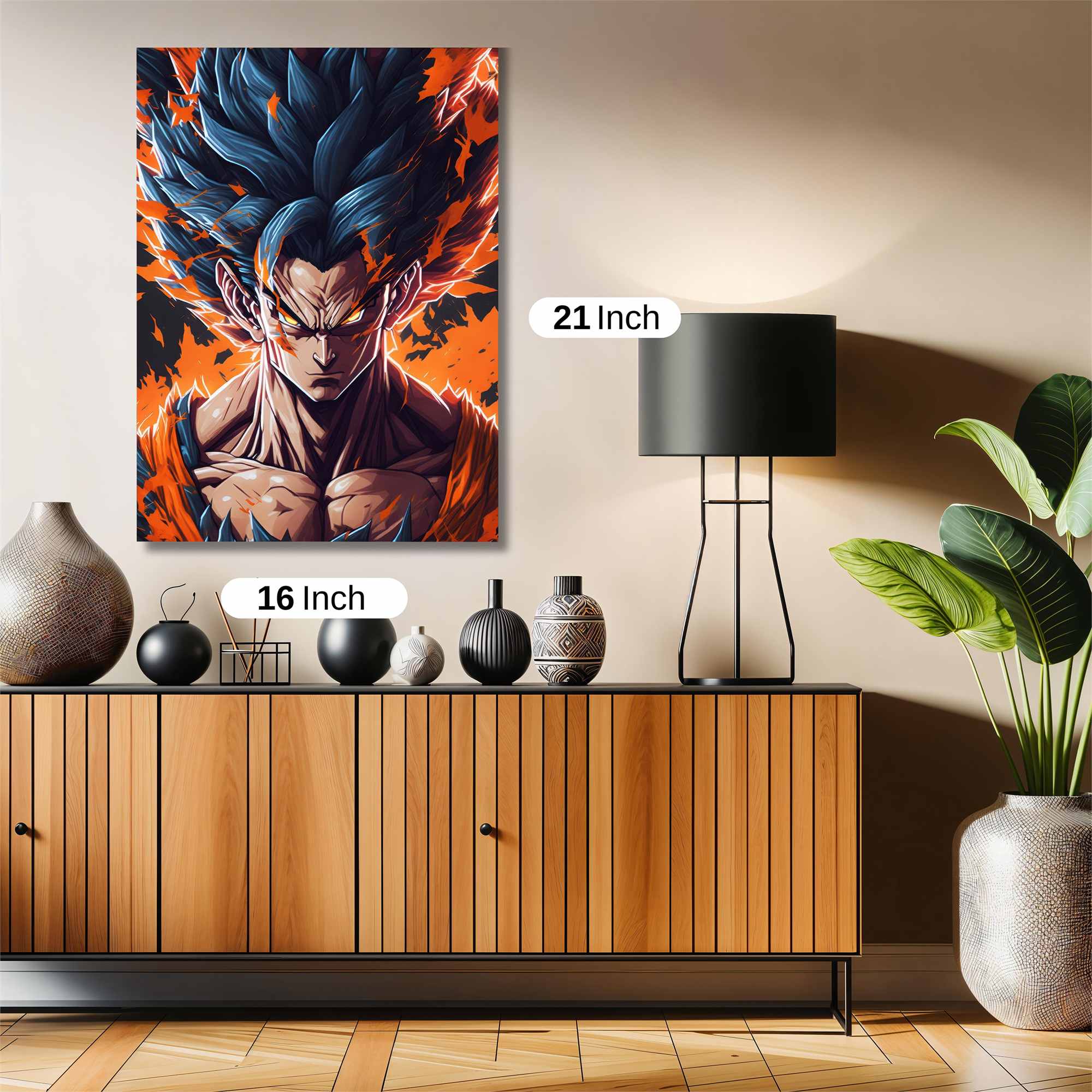Goku Inferno Safe Wall Magnetic / M