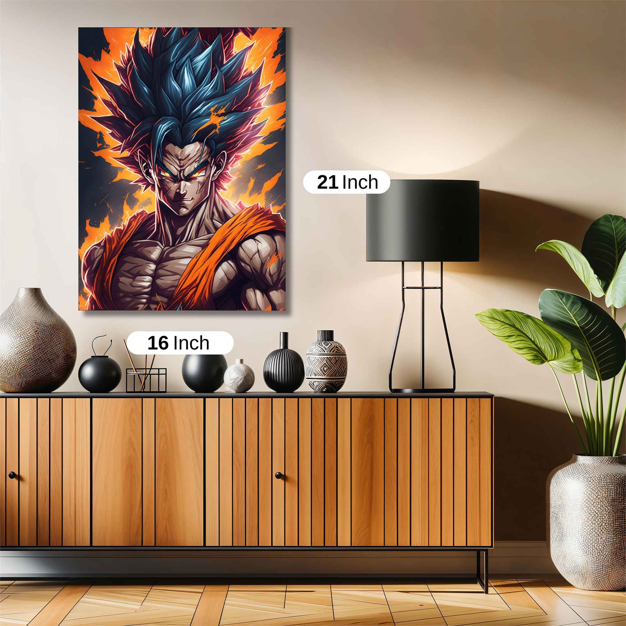 Goku Ferocity Safe Wall Magnetic / M