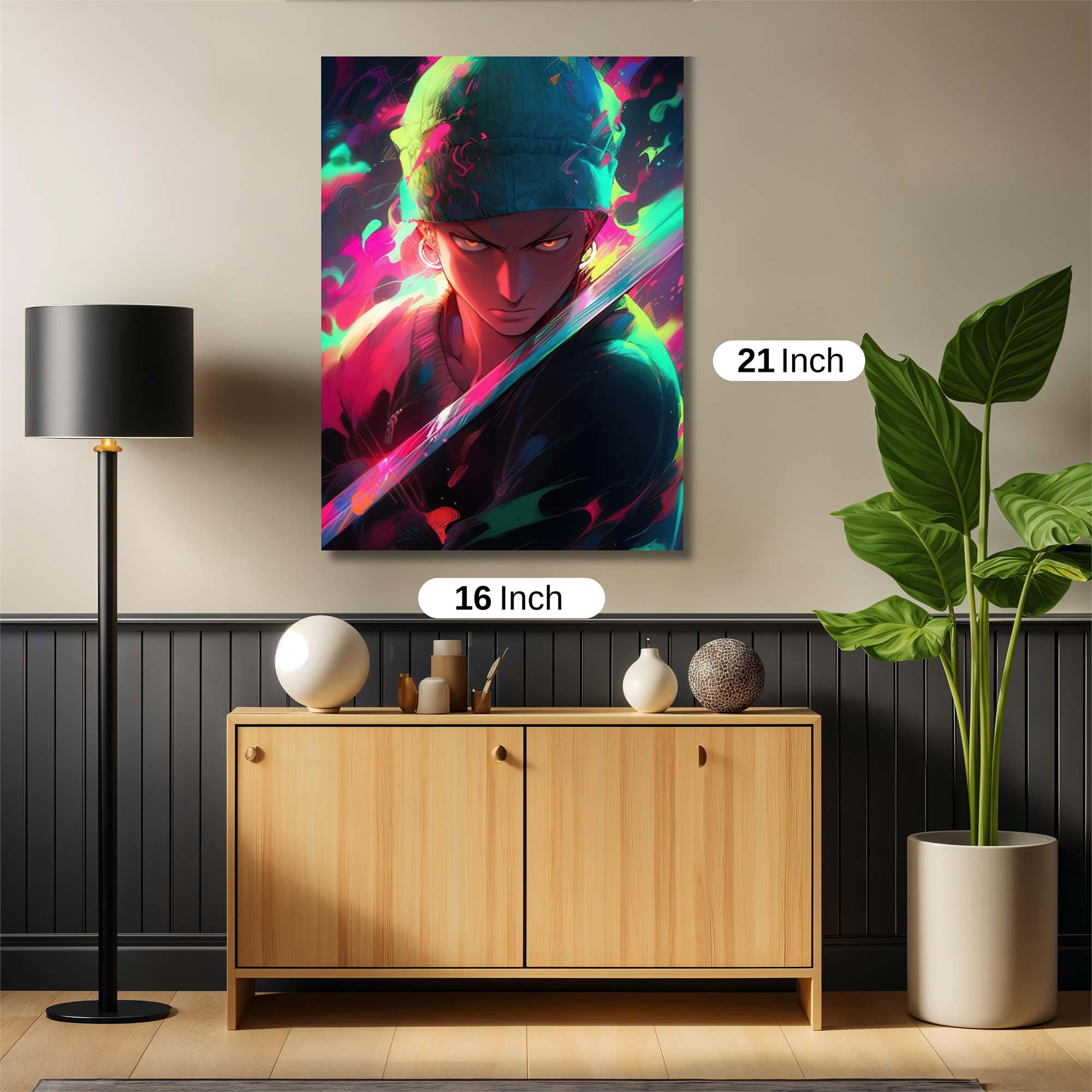 Roronoa Radiant Safe Wall Magnetic / M