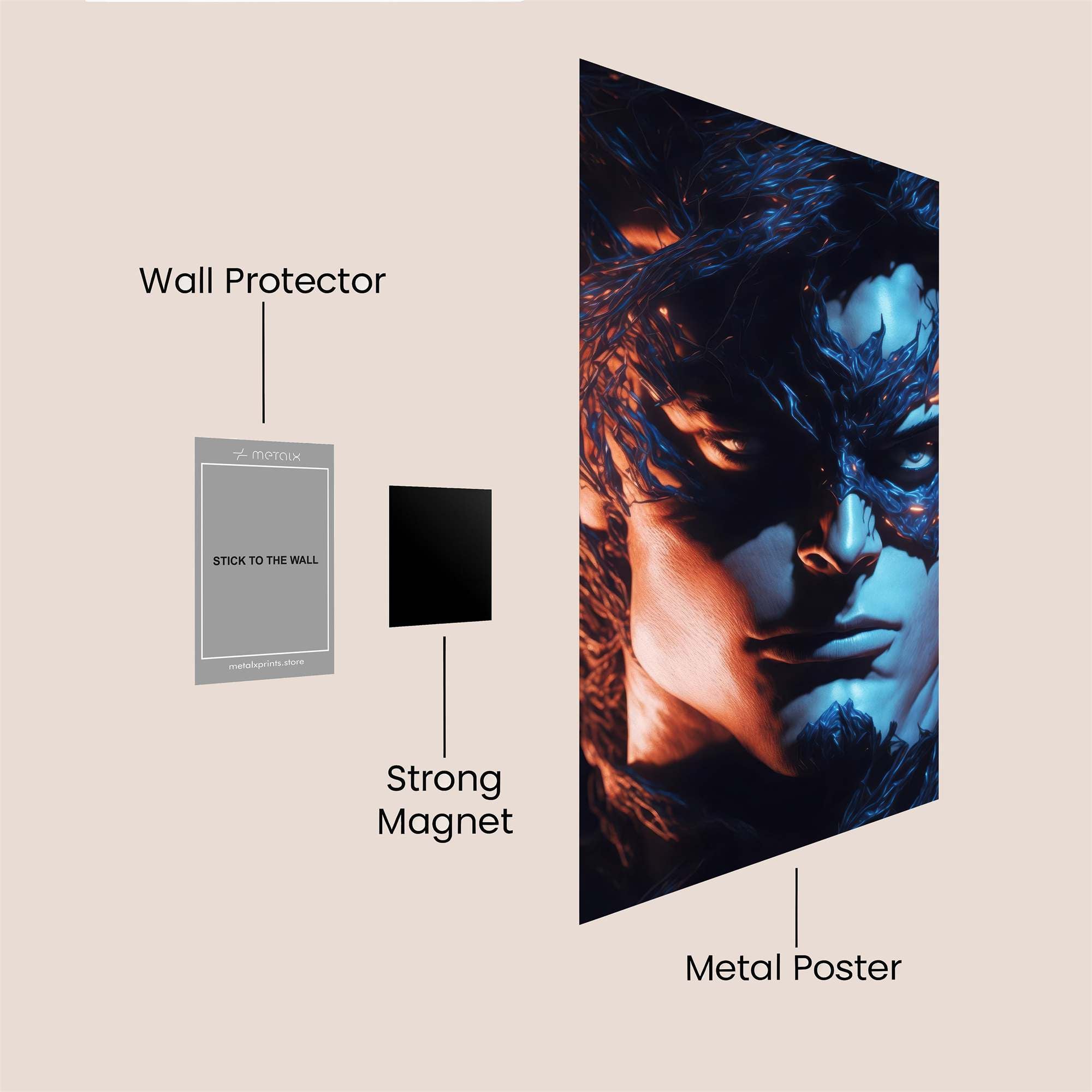 Batman Enigma Safe Wall Magnetic / M