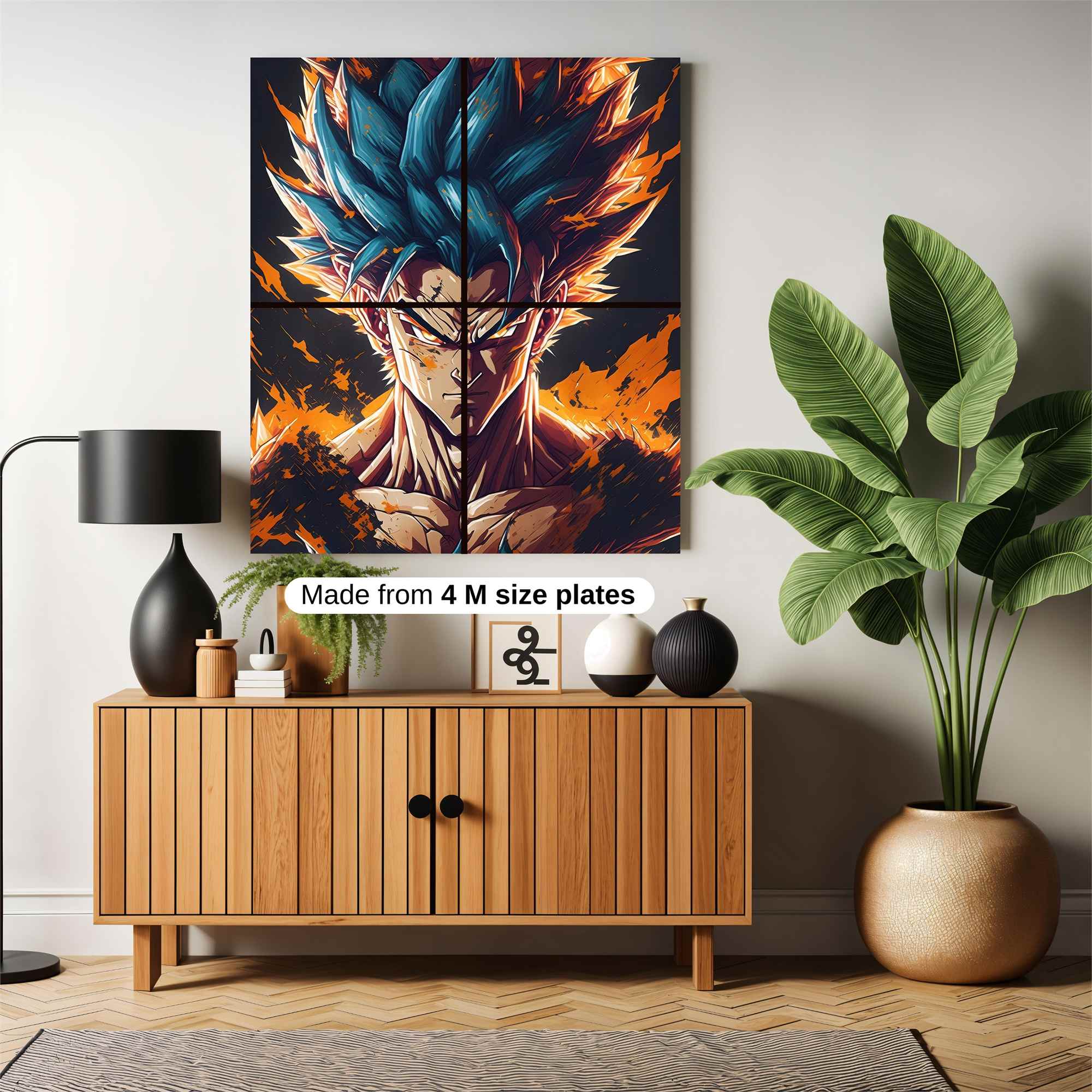 Goku Inferno Safe Wall Magnetic / M