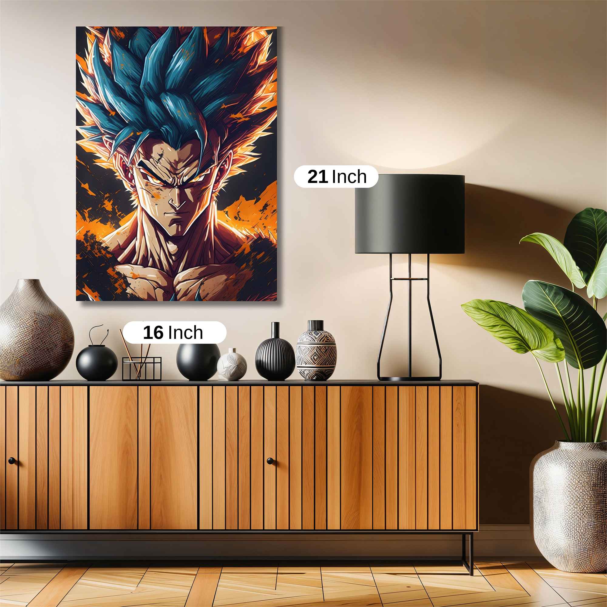 Goku Inferno Safe Wall Magnetic / M