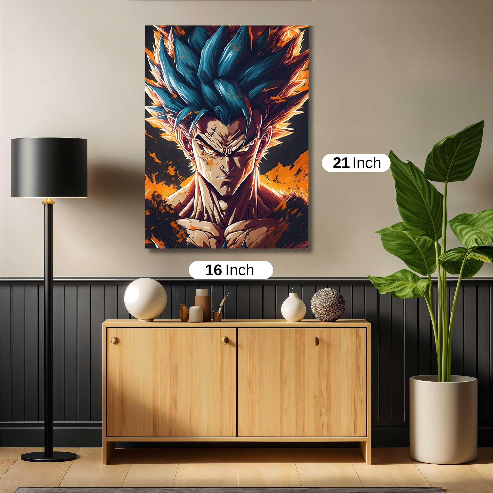 Goku Inferno Safe Wall Magnetic / M