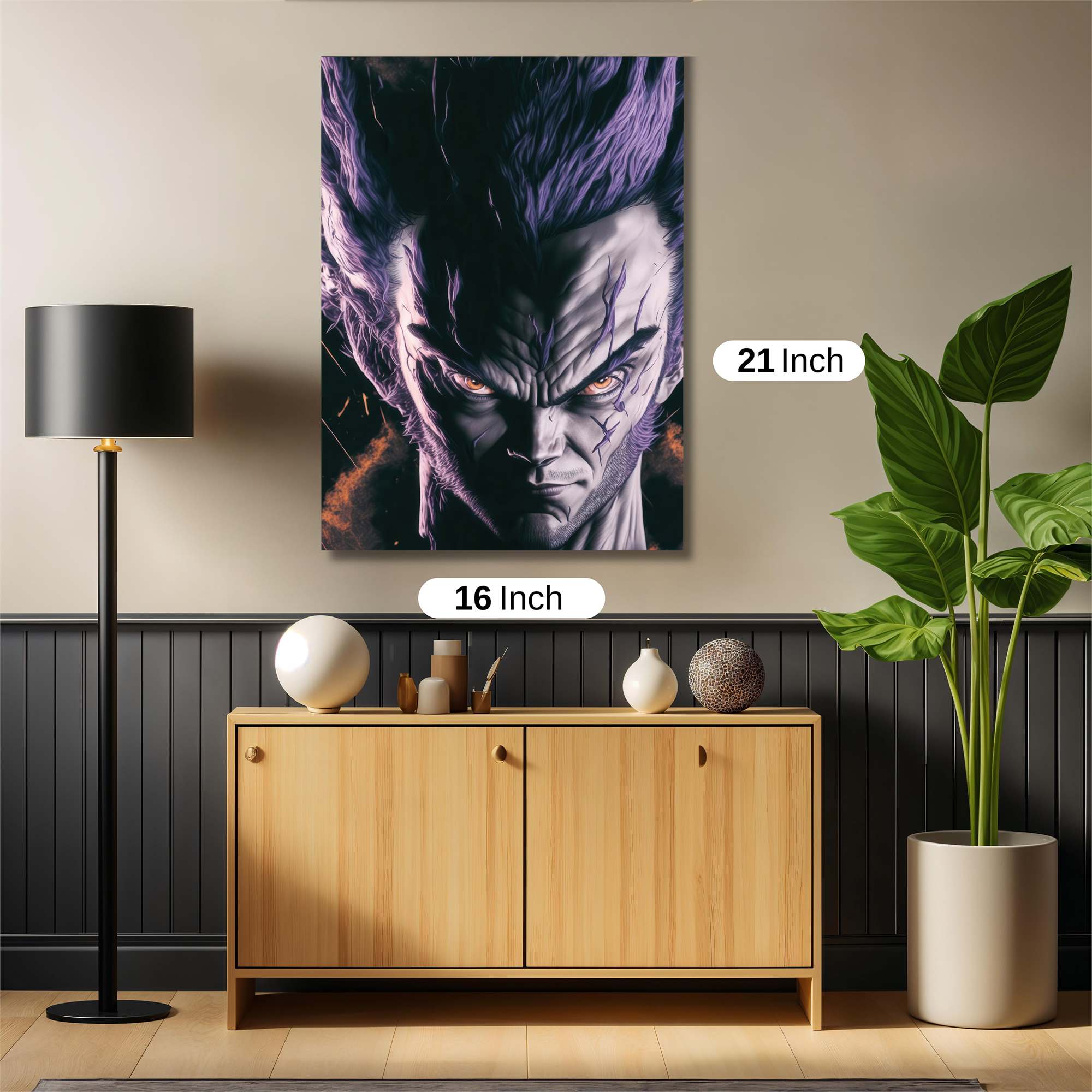 Vegeta Vengeful Safe Wall Magnetic / M