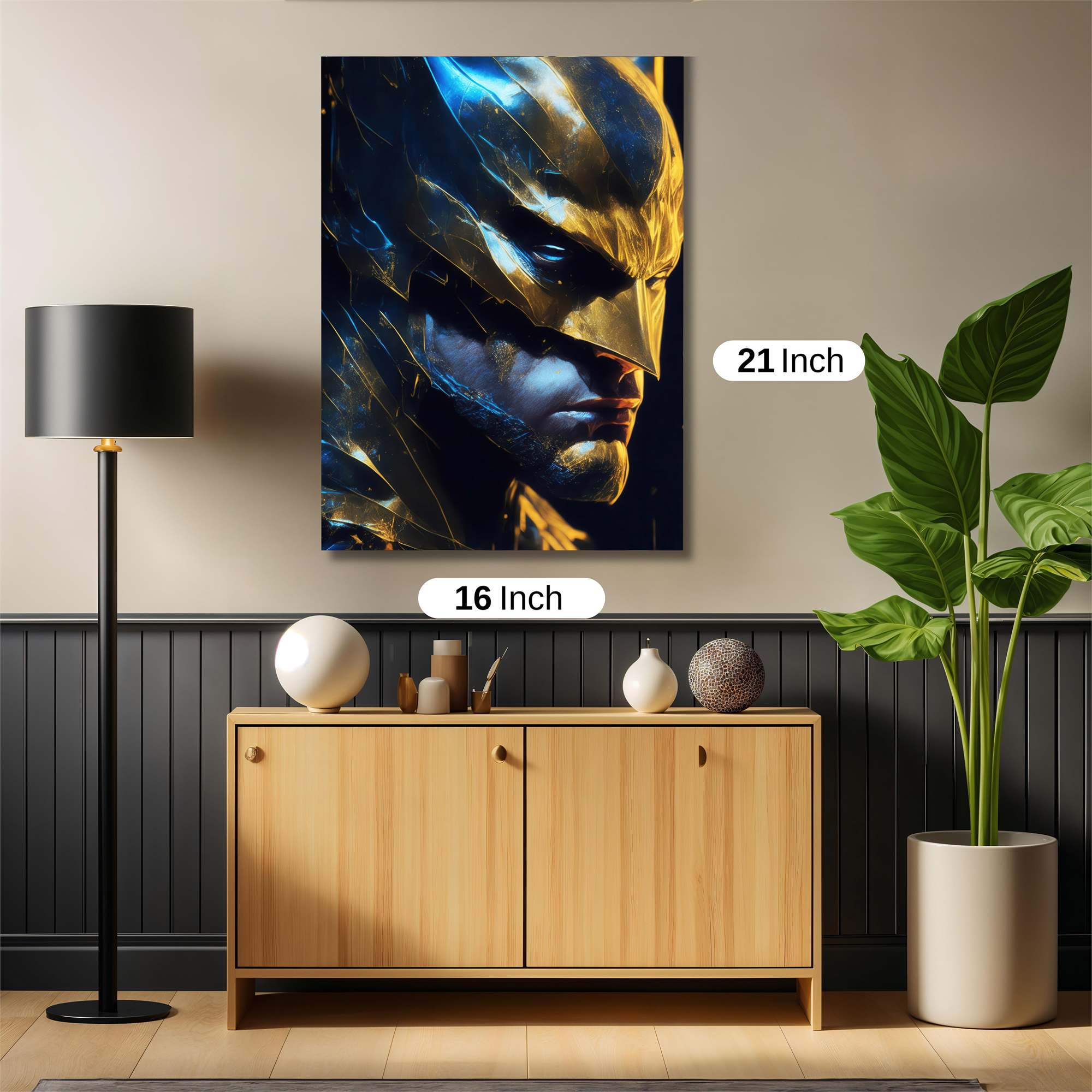 Batman Radiant Safe Wall Magnetic / M