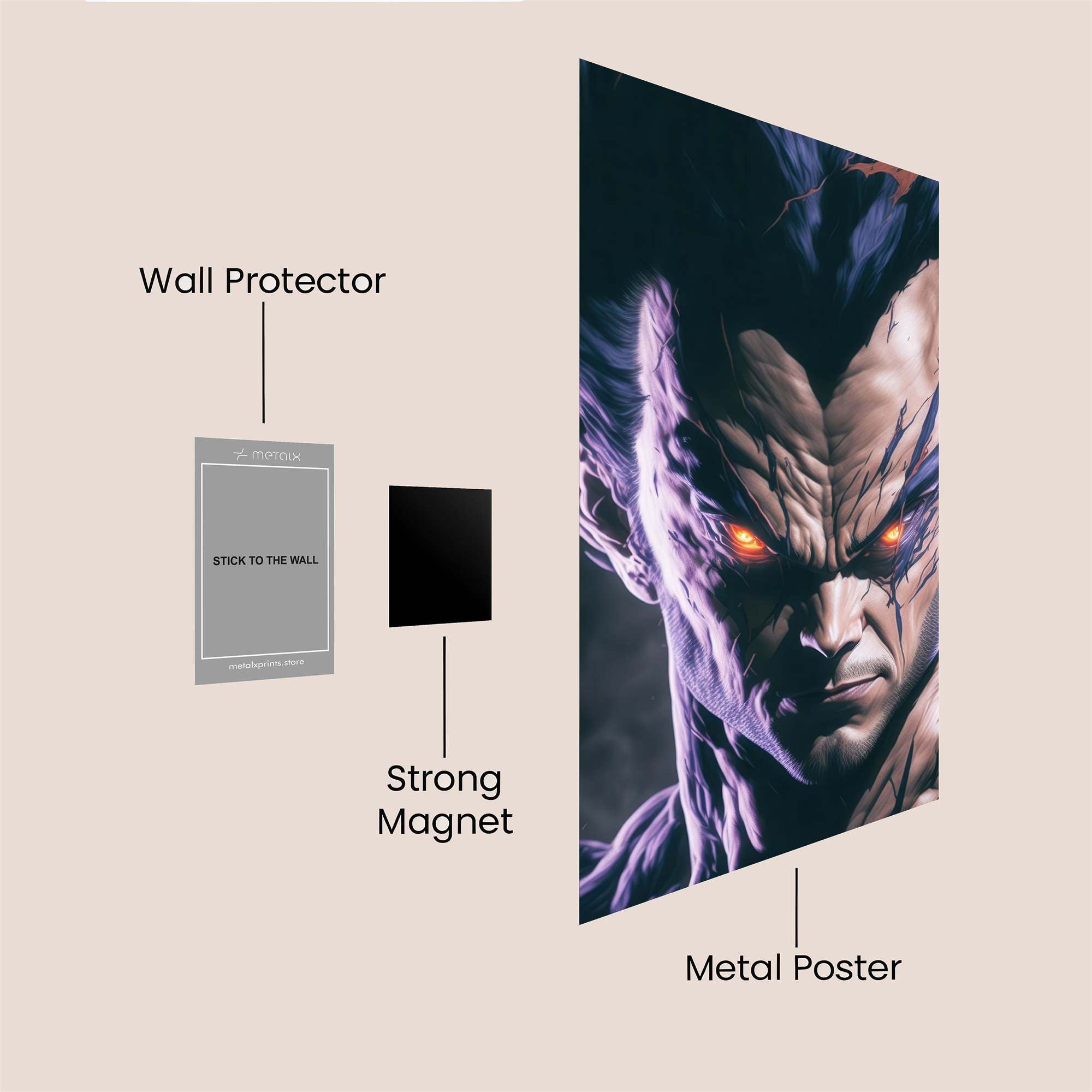 Doom Eternal Safe Wall Magnetic / M