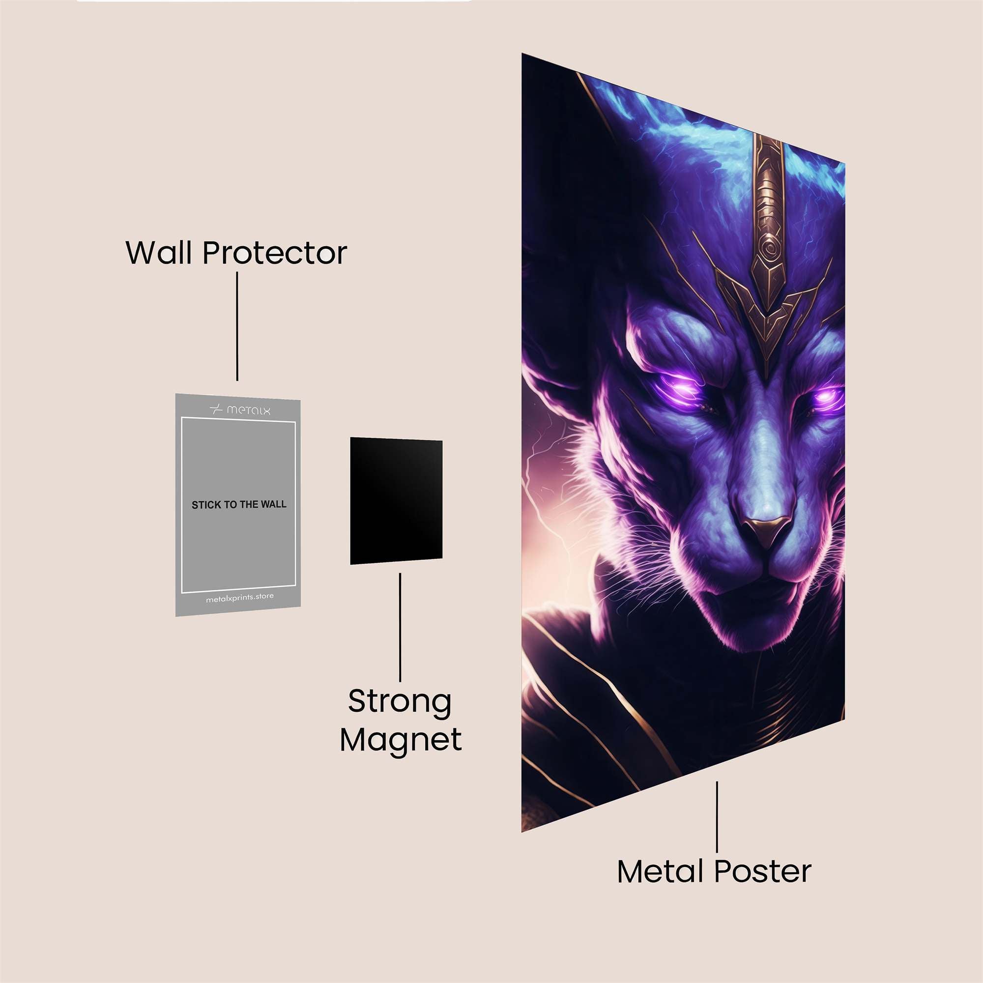 Beerus Enigmatic Safe Wall Magnetic / M