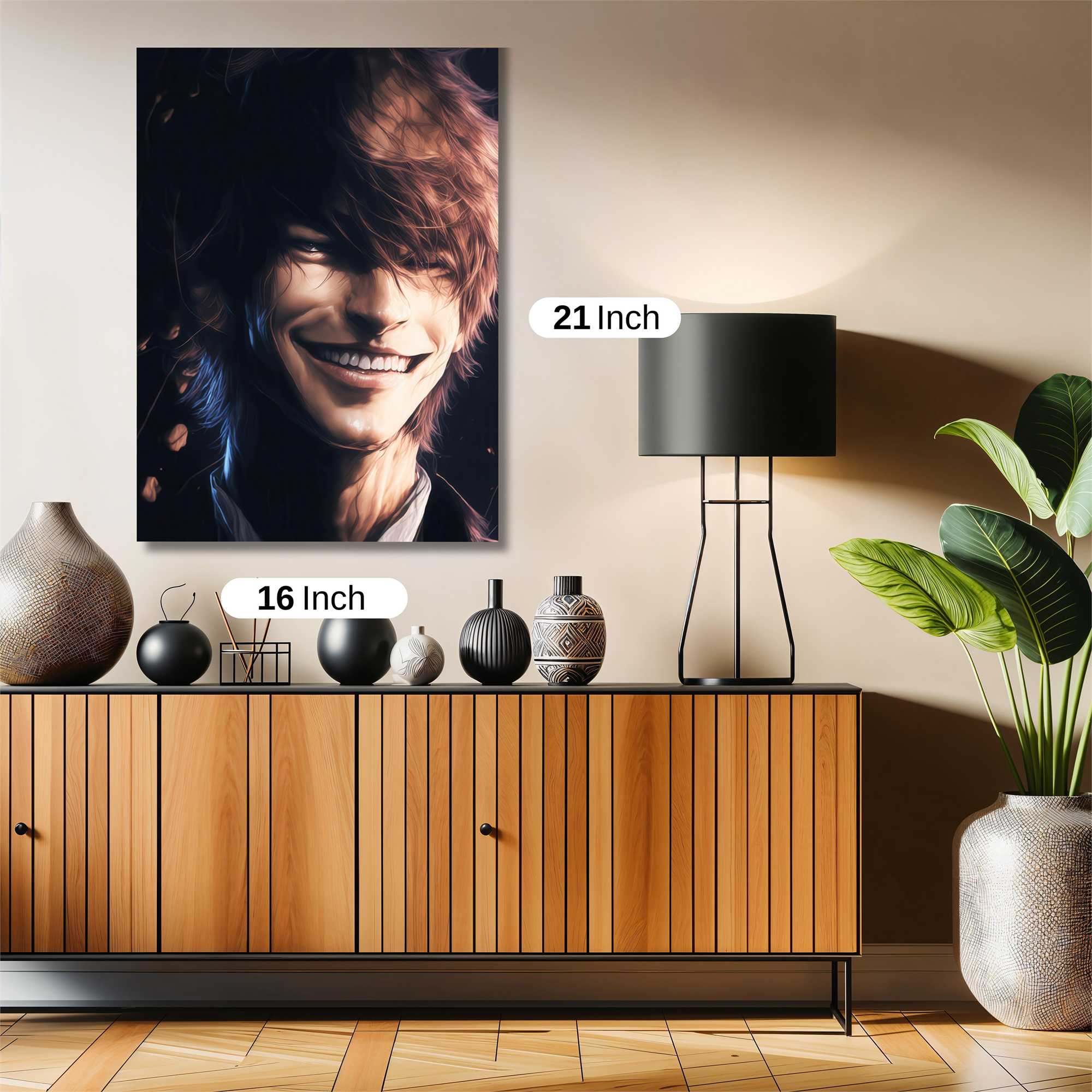 Jokerish Grin Safe Wall Magnetic / M