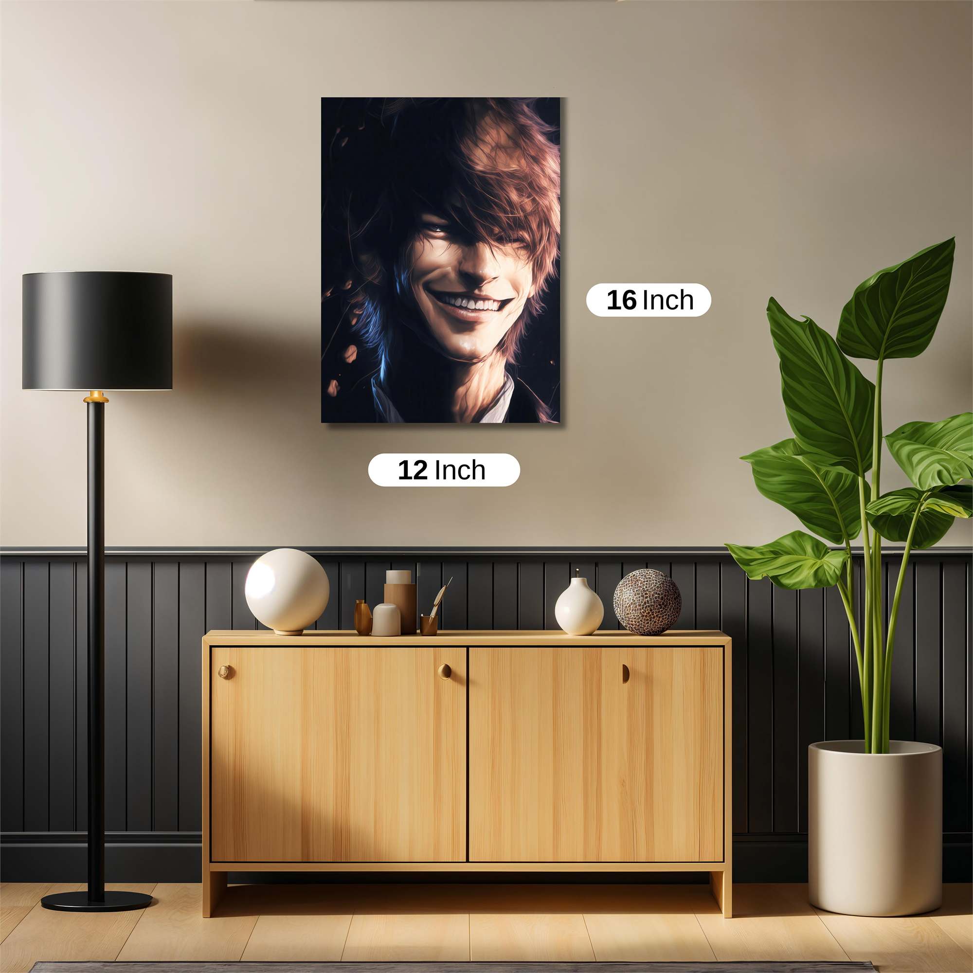 Jokerish Grin Safe Wall Magnetic / M