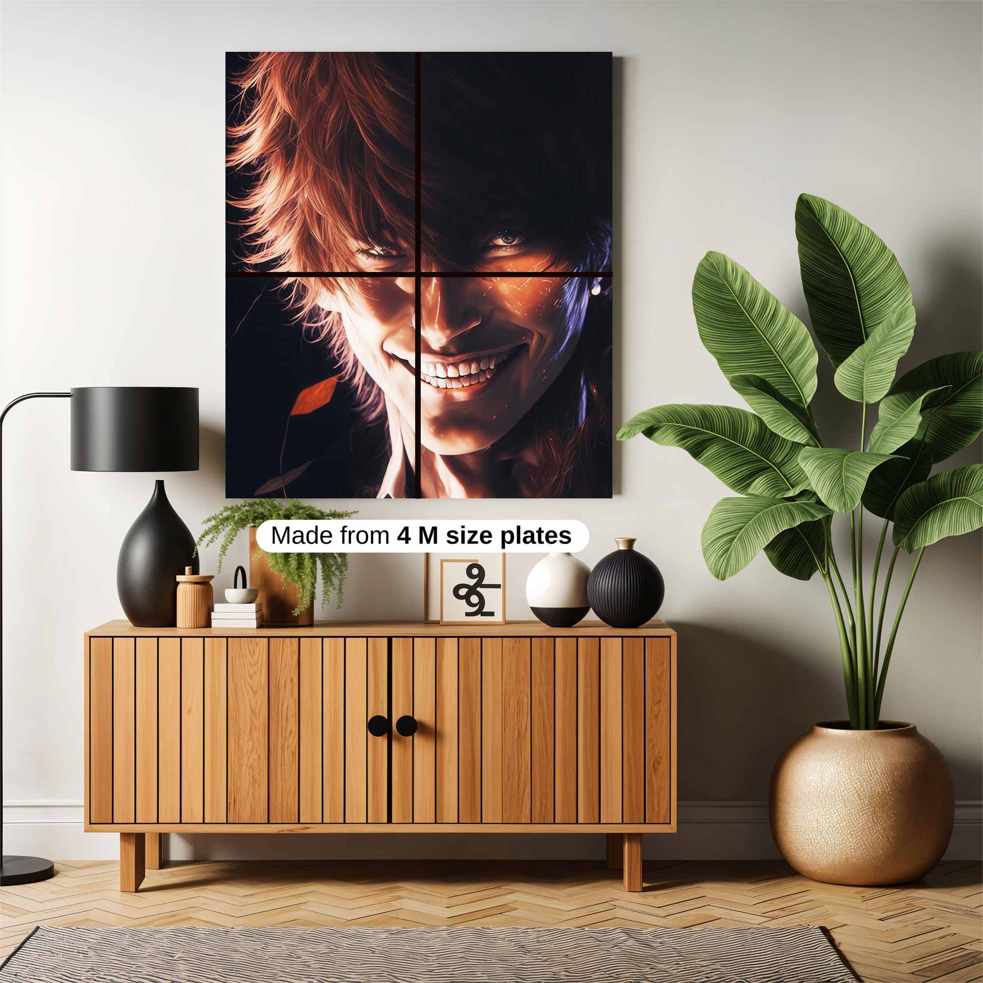 Hisoka Menacing Safe Wall Magnetic / M