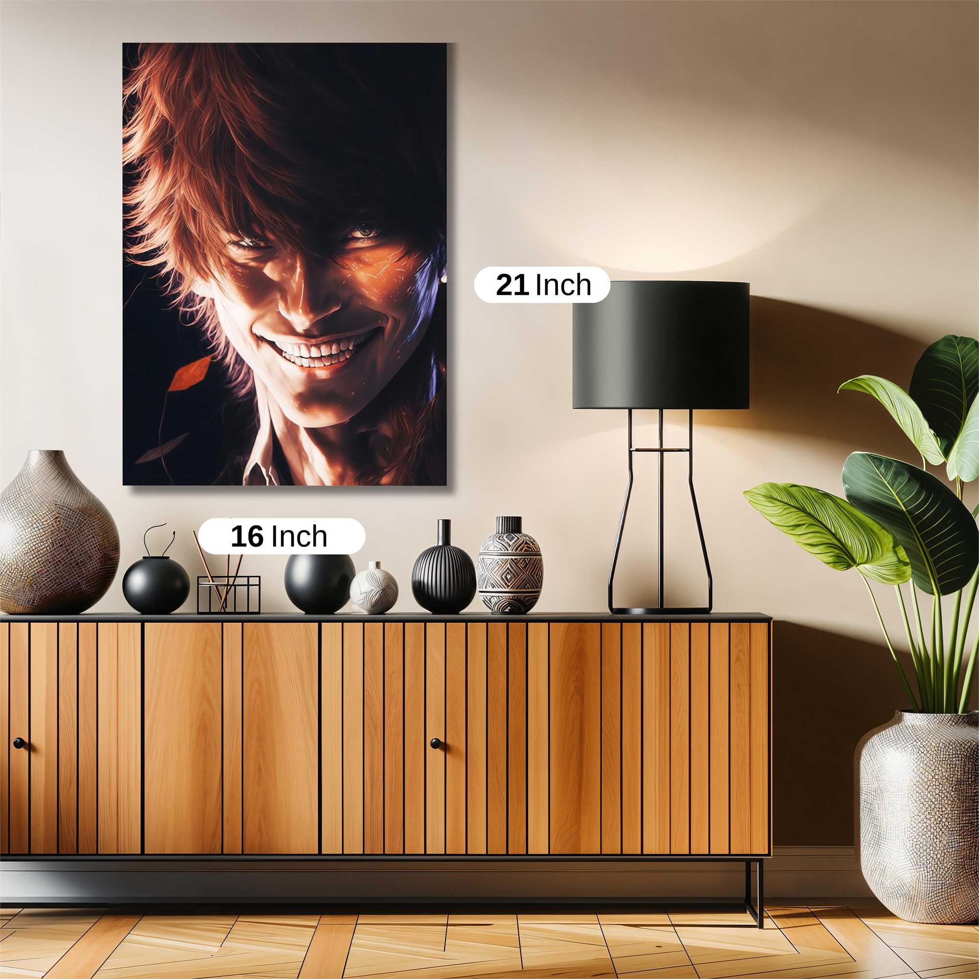 Hisoka Menacing Safe Wall Magnetic / M