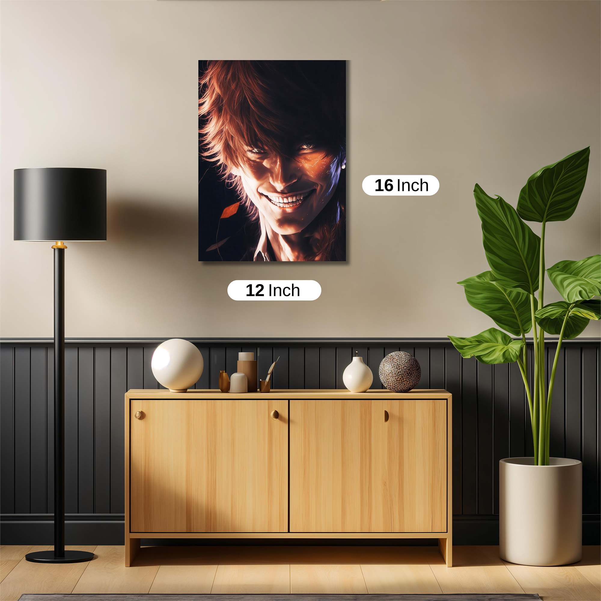 Hisoka Menacing Safe Wall Magnetic / M