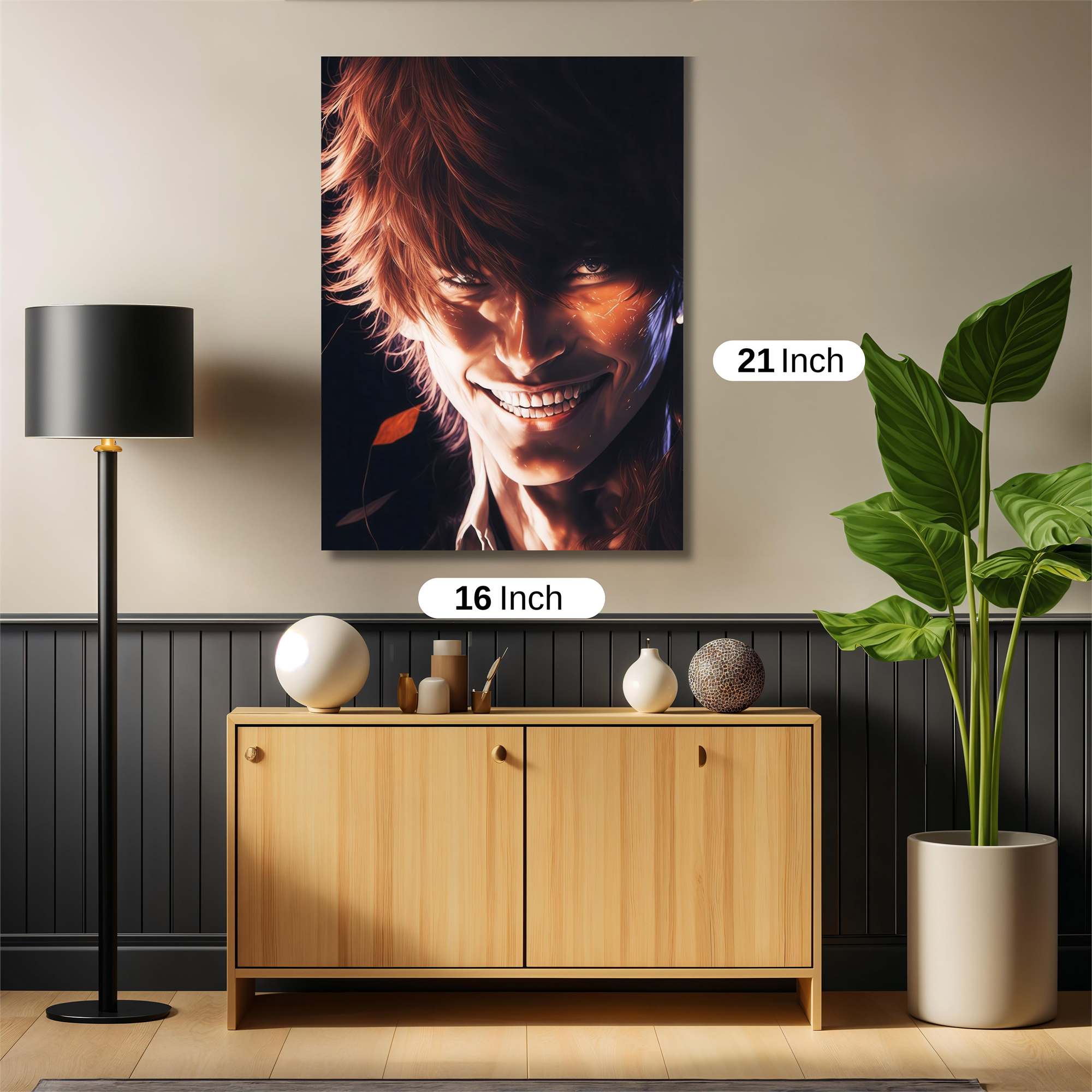 Hisoka Menacing Safe Wall Magnetic / M