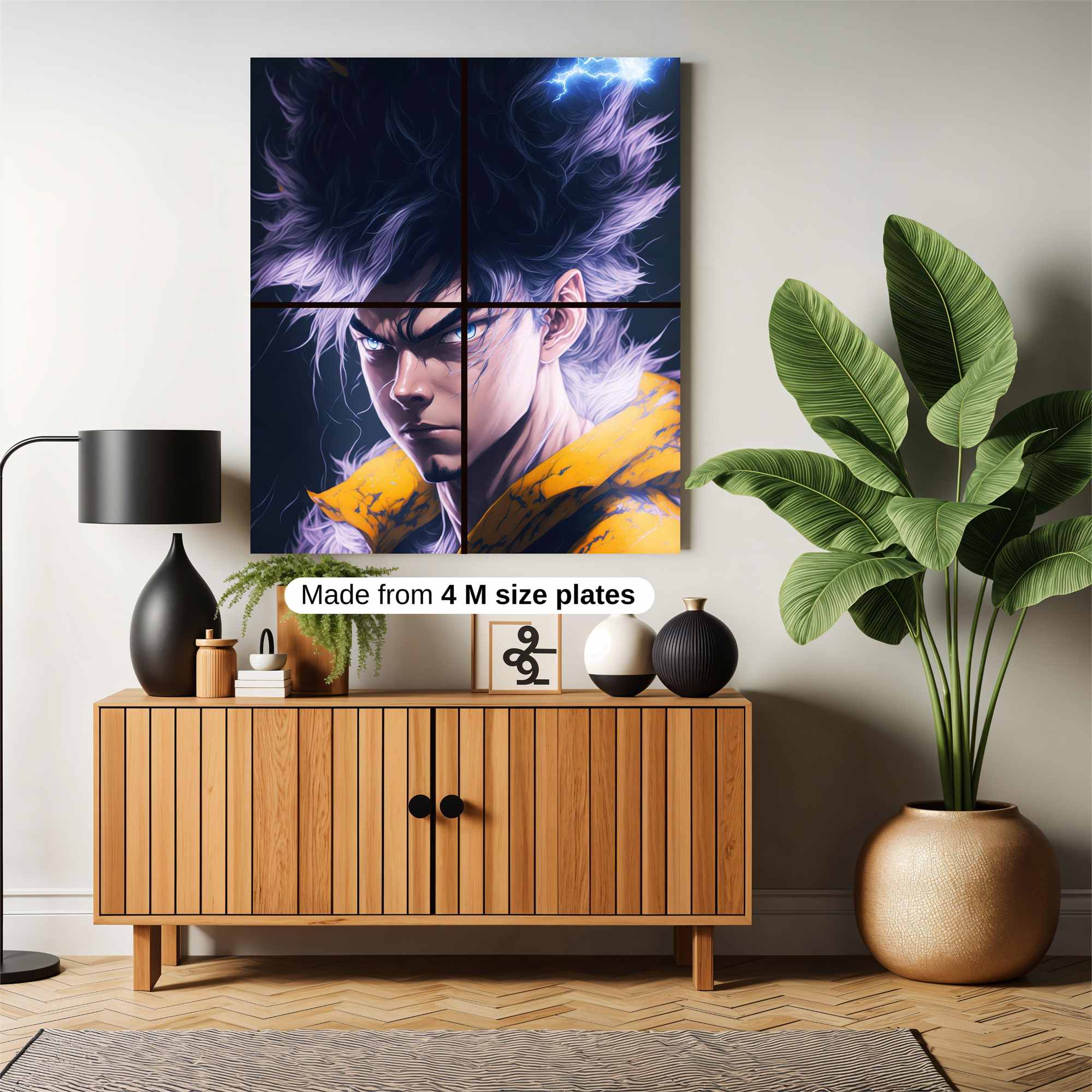 Goku Electrifying Safe Wall Magnetic / M