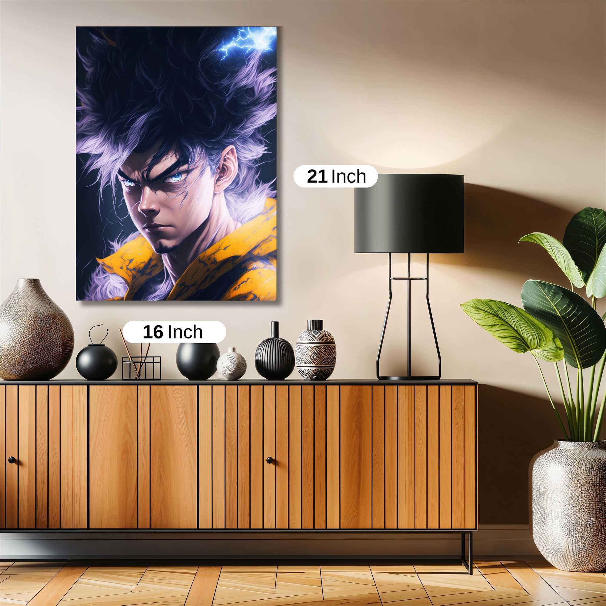 Goku Electrifying Safe Wall Magnetic / M