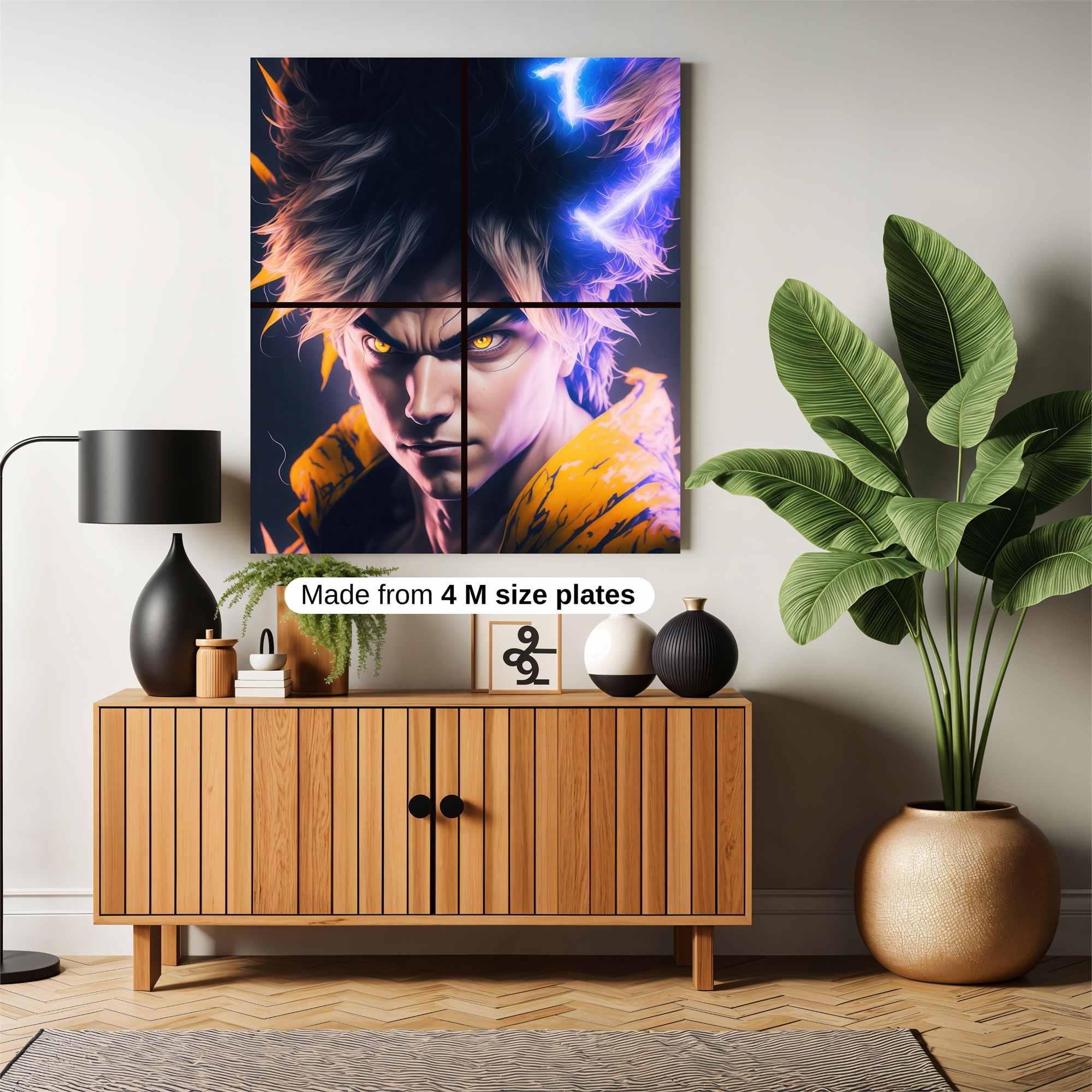 Goku Electrifying Safe Wall Magnetic / M