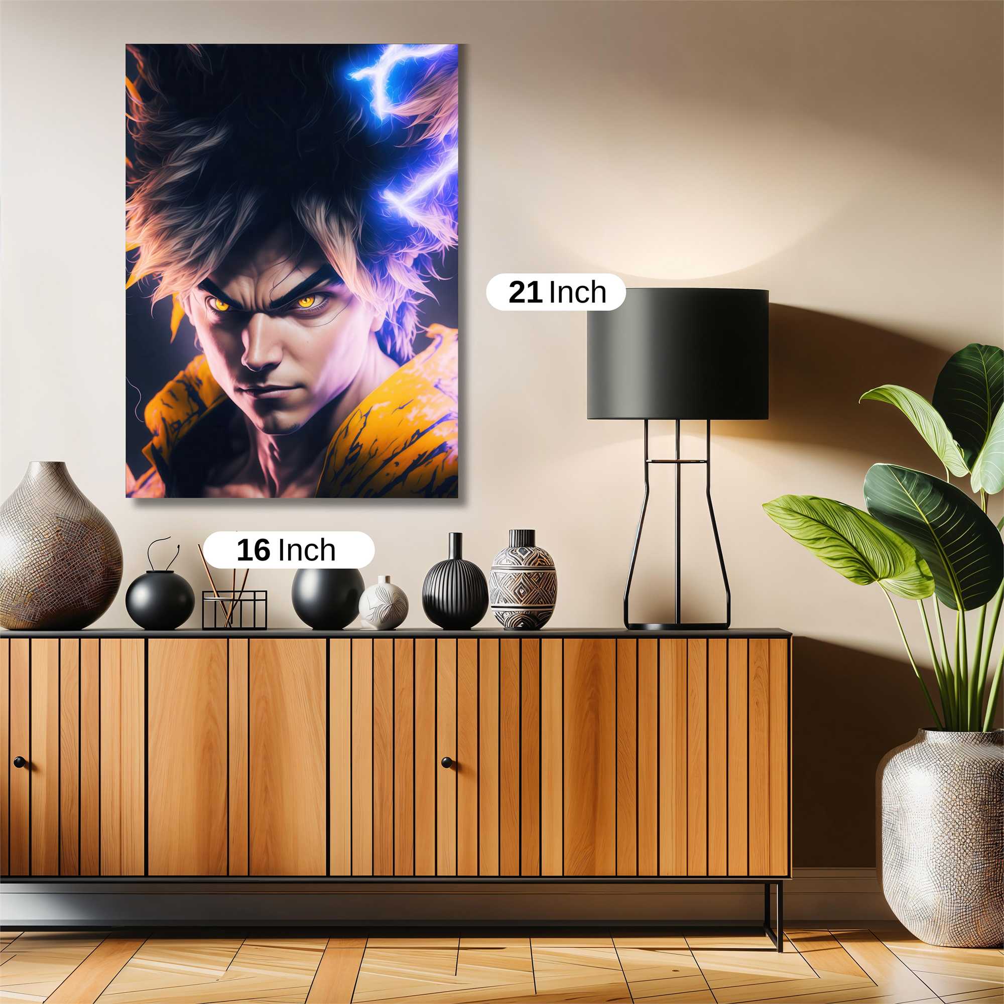 Goku Electrifying Safe Wall Magnetic / M