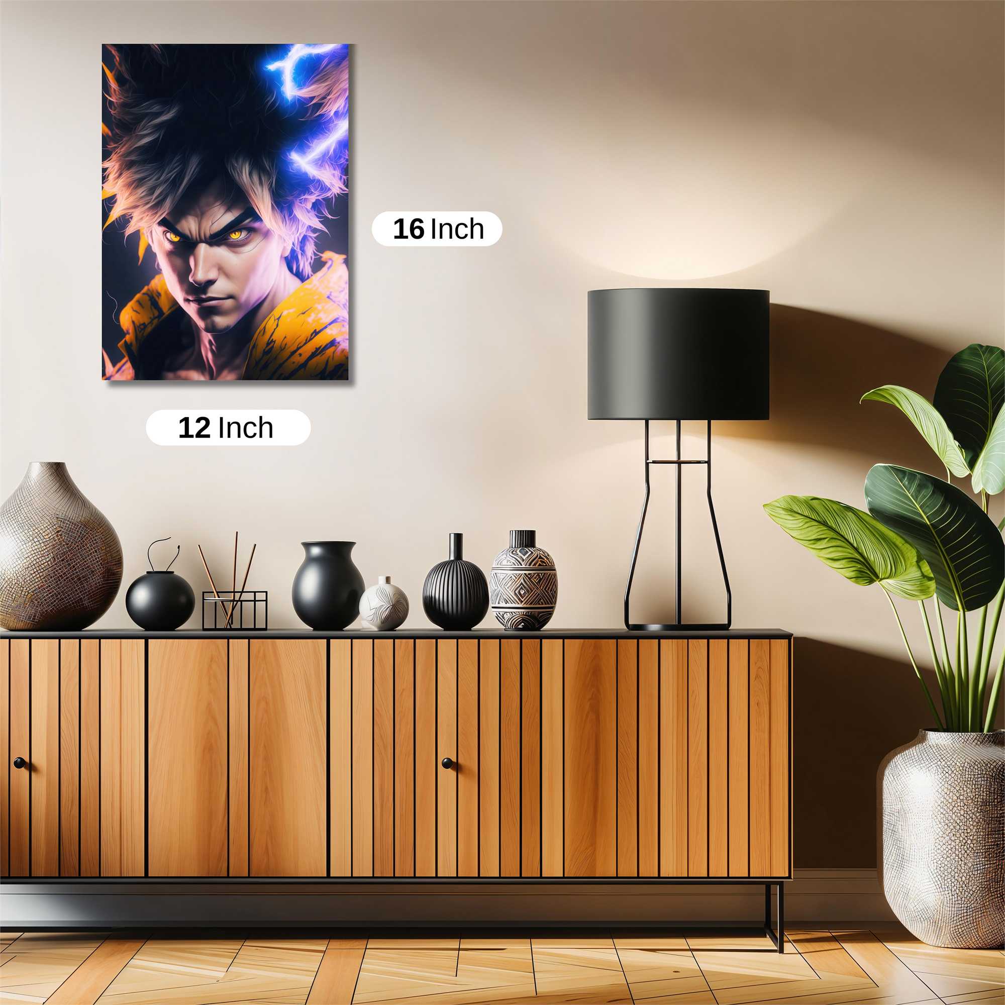 Goku Electrifying Safe Wall Magnetic / M