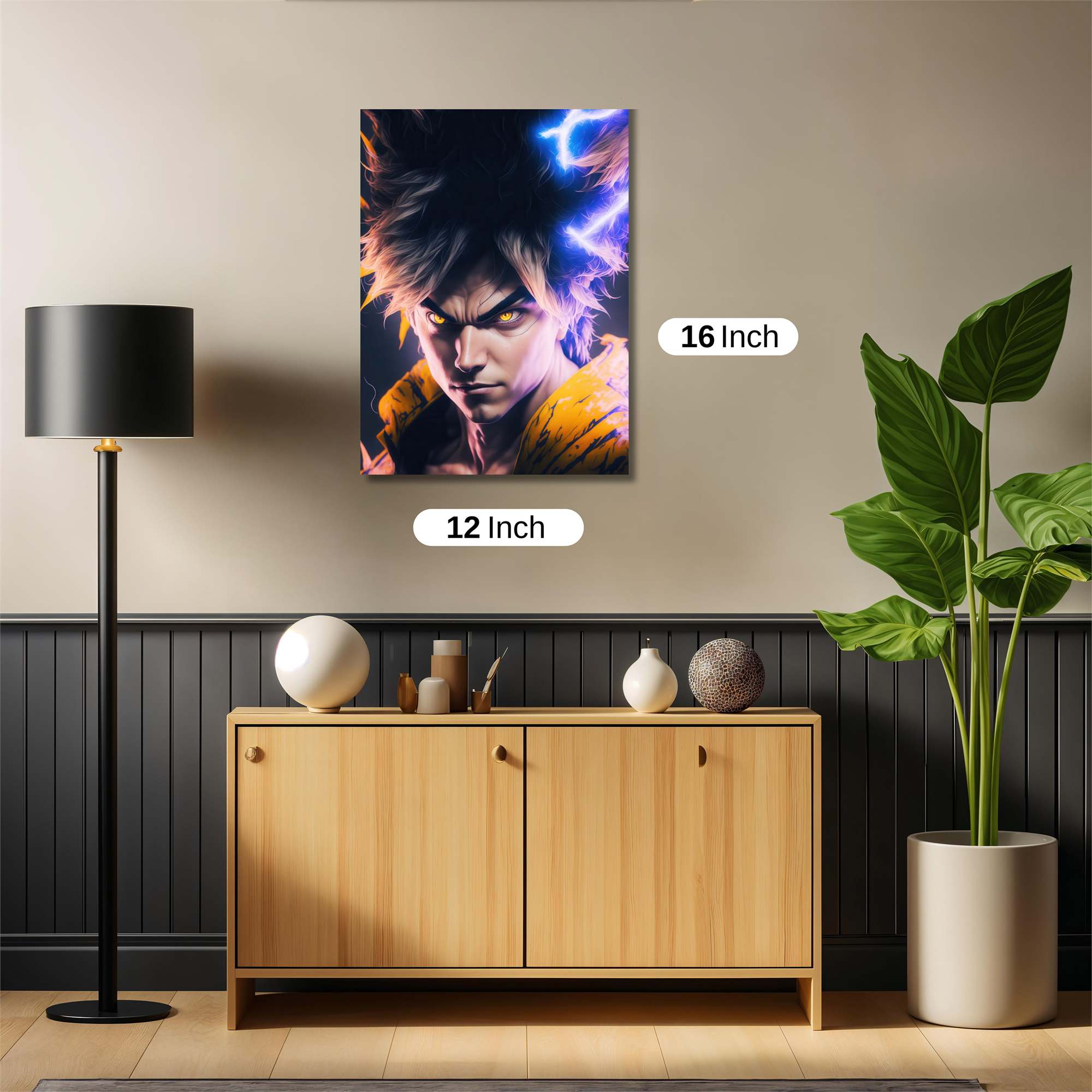 Goku Electrifying Safe Wall Magnetic / M