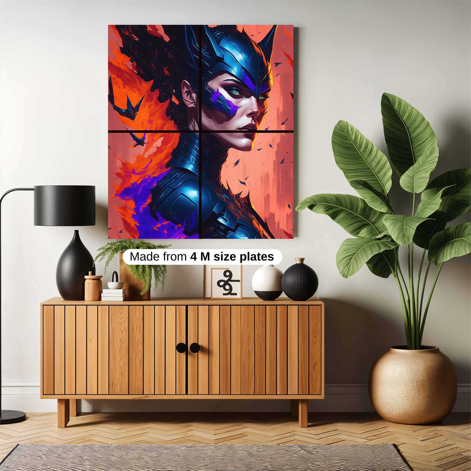 Catwoman Fierce Safe Wall Magnetic / M
