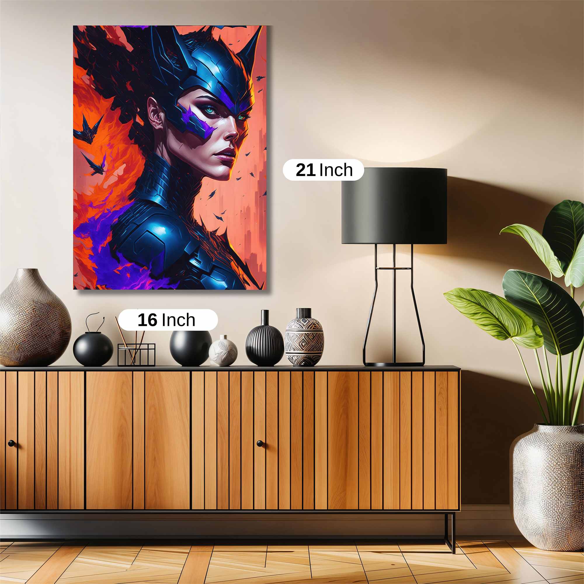 Catwoman Fierce Safe Wall Magnetic / M