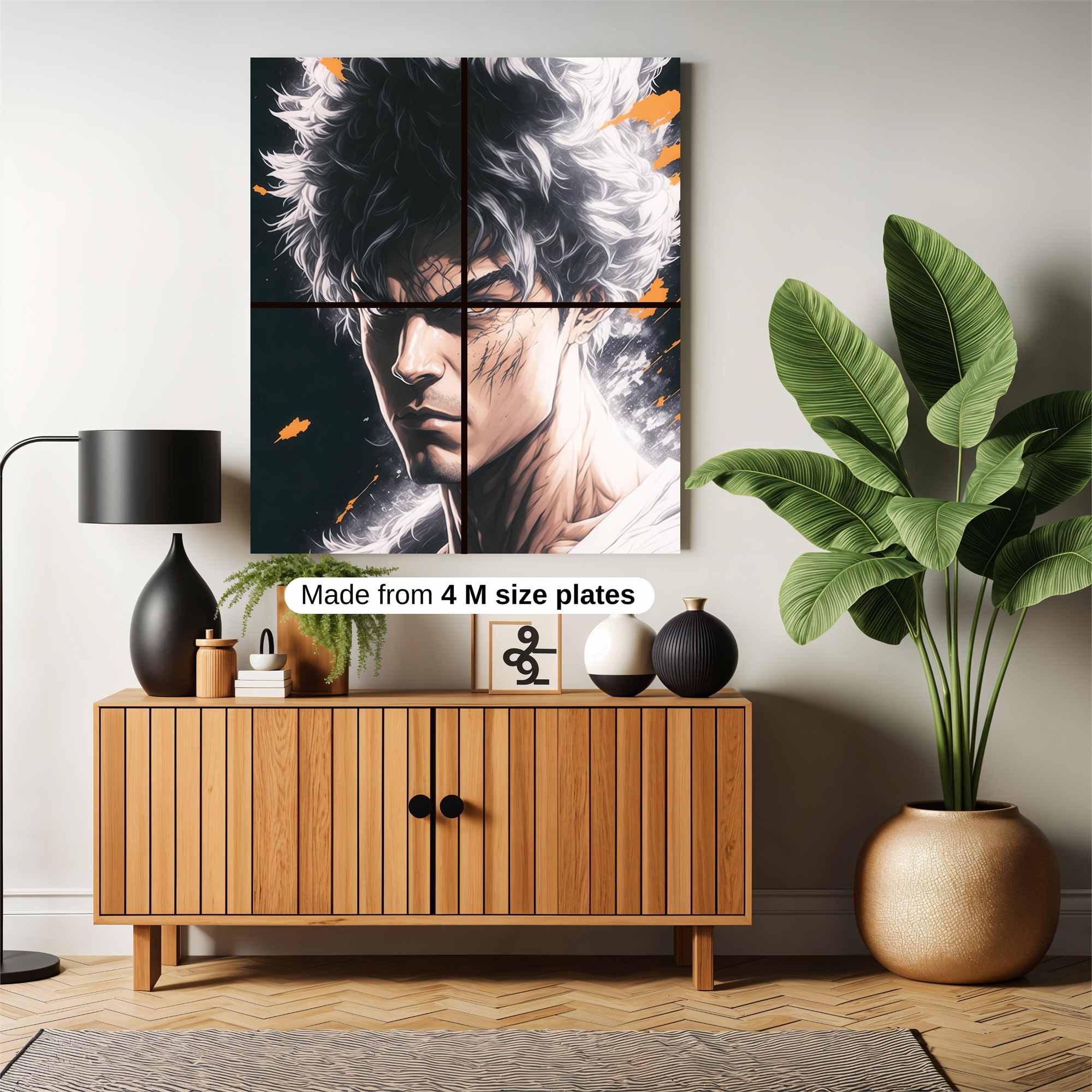 Goku Fierce Safe Wall Magnetic / M